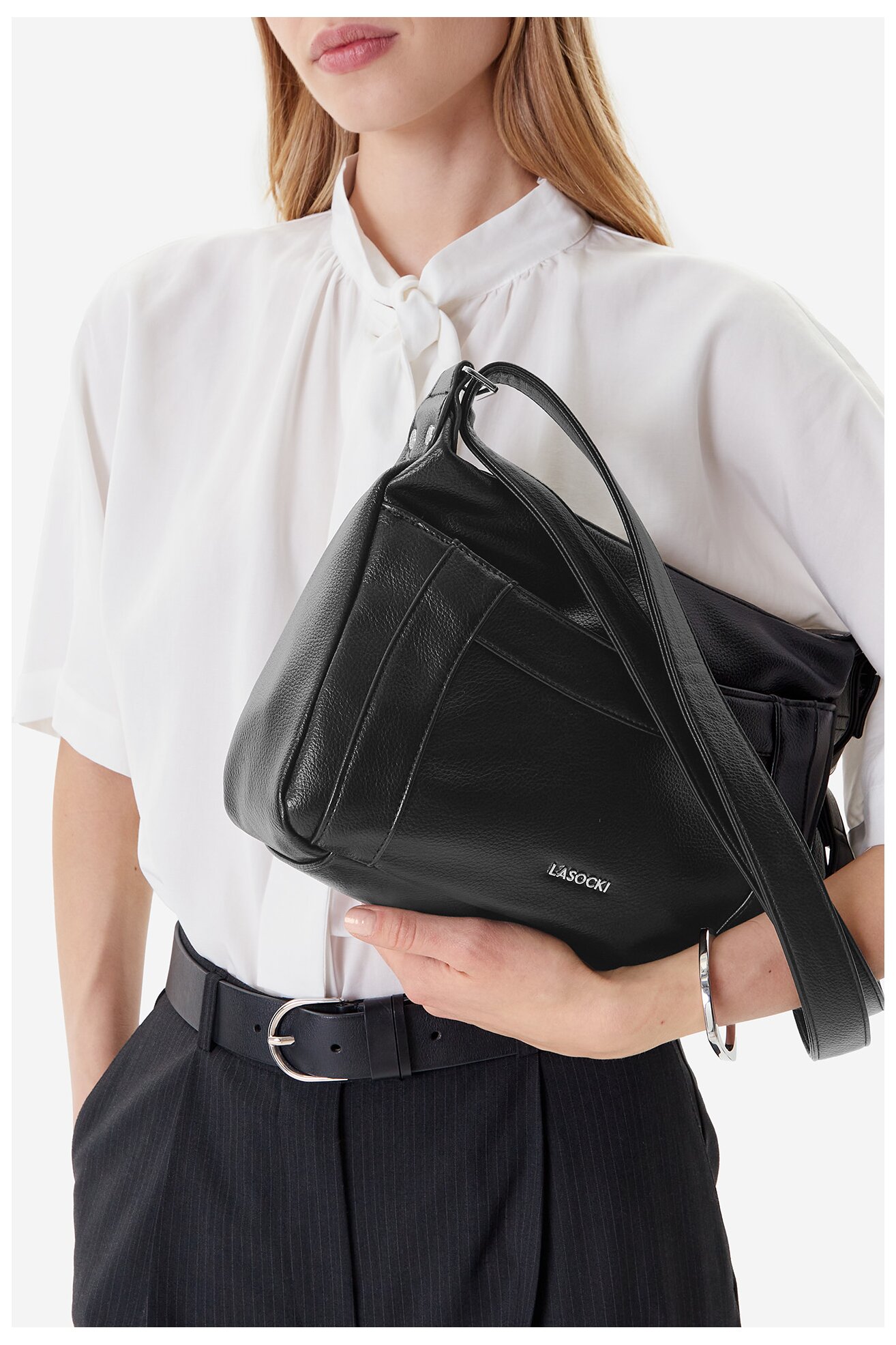 Geantă de mână Lasocki C-LSK-L-009-08 NEGRU