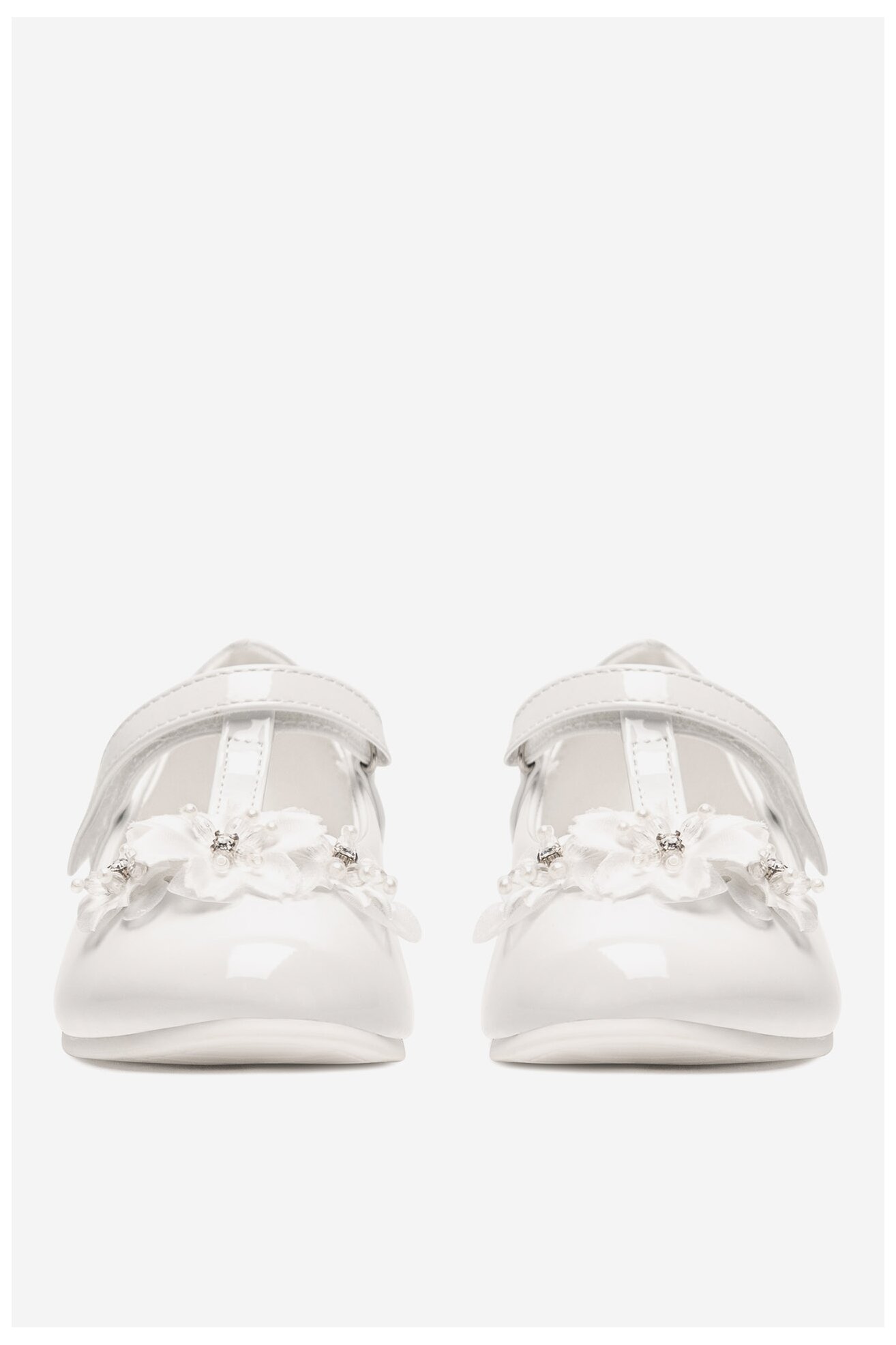 Baleriny Nelli Blu CM240417-7 Biały