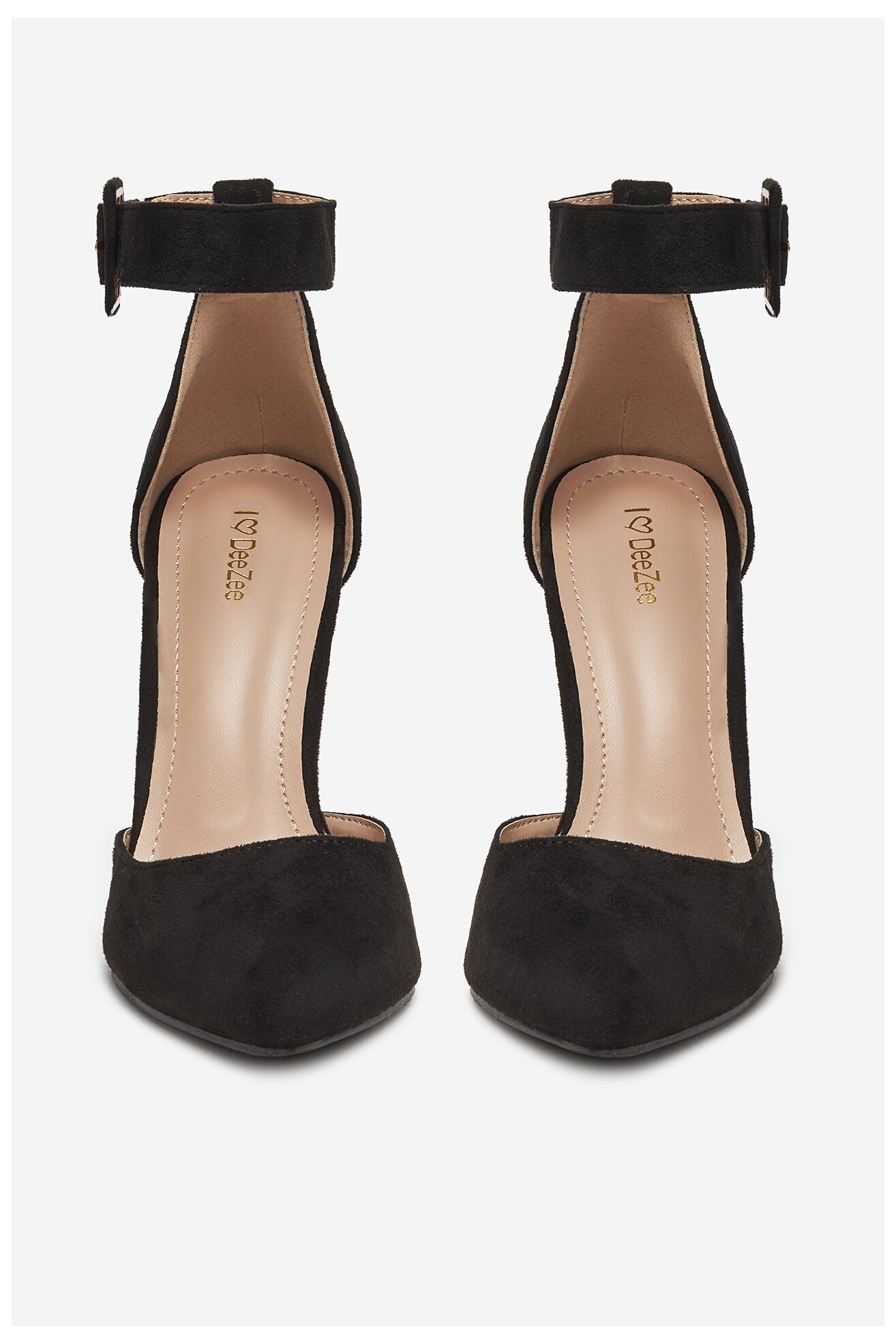 Елегантни обувки DeeZee K539 ЧЕРЕН