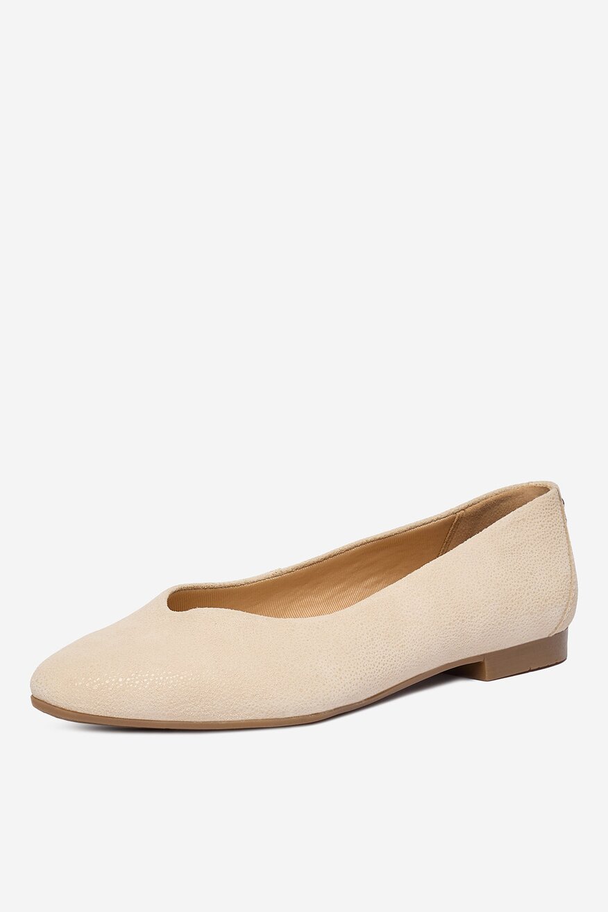 
                Lasocki - Baleriny skórzane - 5906751631737