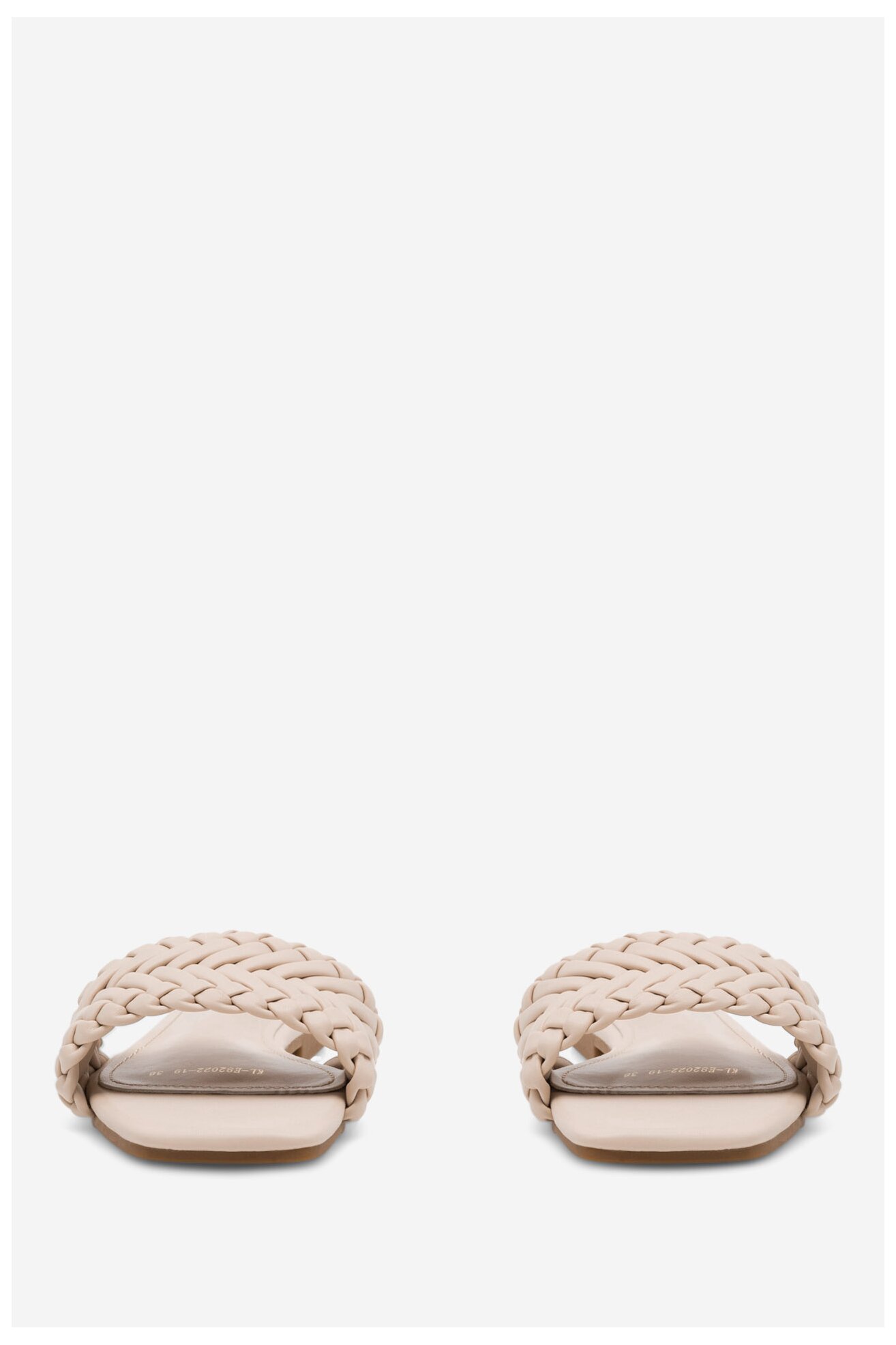 Klapki DeeZee DON'T STOP ME KL-E82022-19 Biały