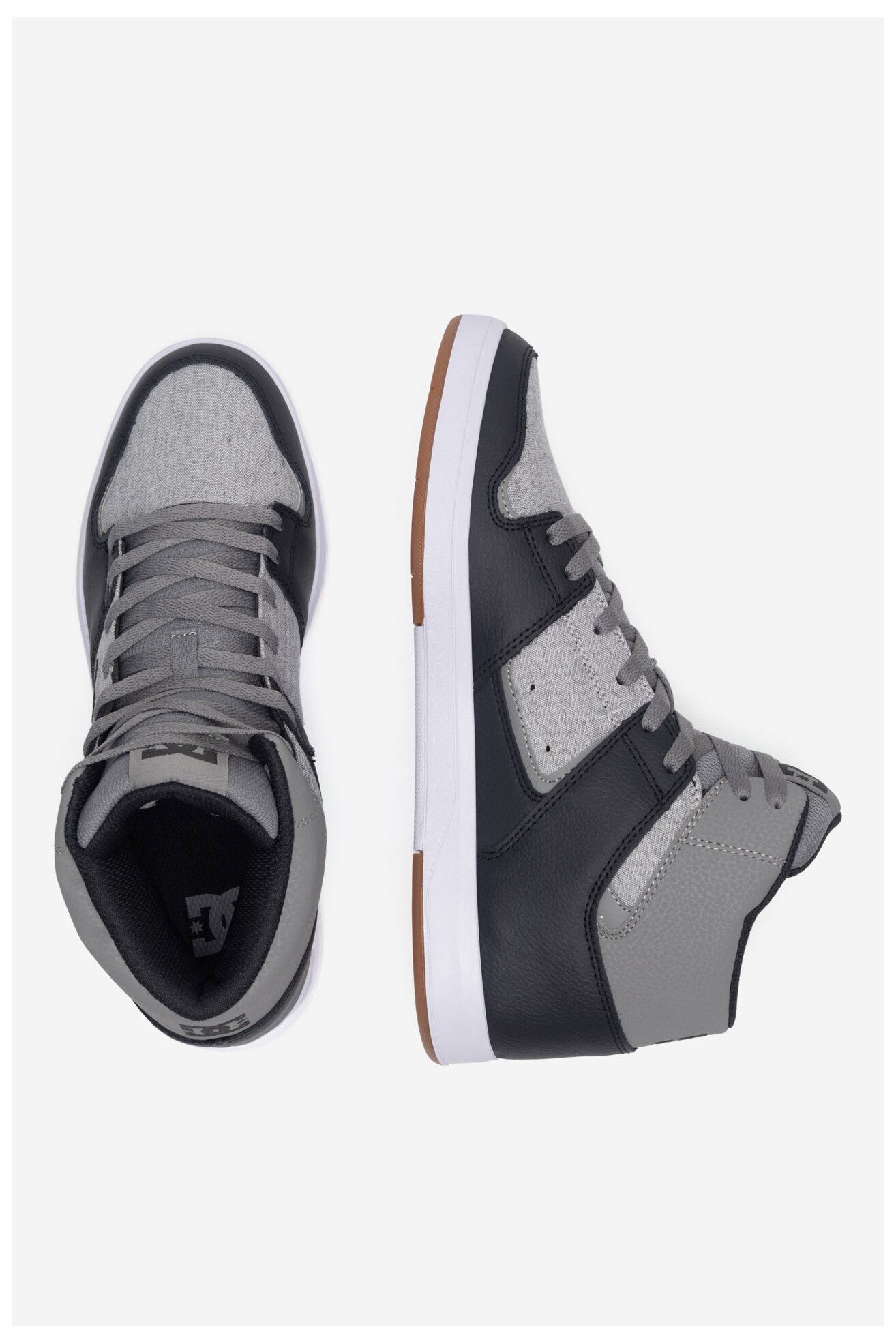 Кросівки спортивні DC Shoes CURE HI TOP ADYS400072-GG4 СІРИЙ