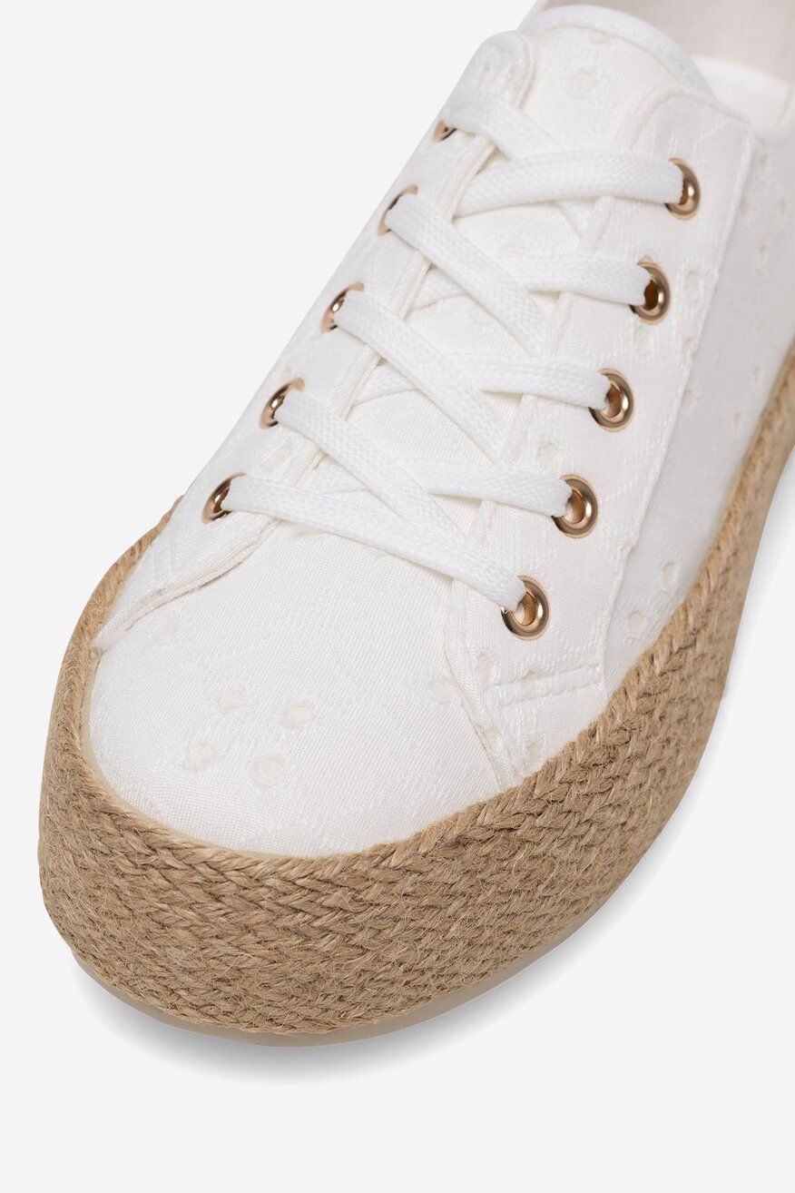 
                Eспадрили Jenny Fairy БЯЛ - 5905588534150