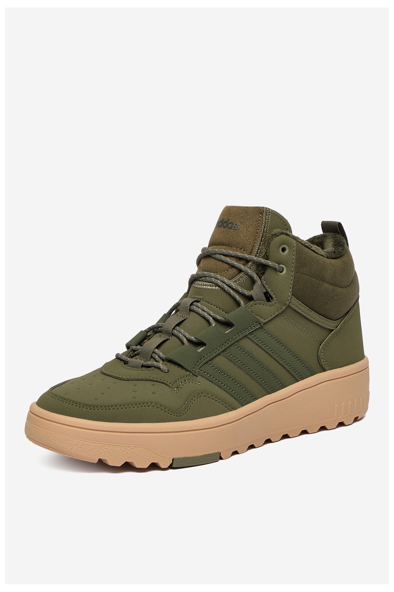 Спортни обувки adidas C-HOOPS 4.0 MID WINTERIZED JQ5363 КАКИ
