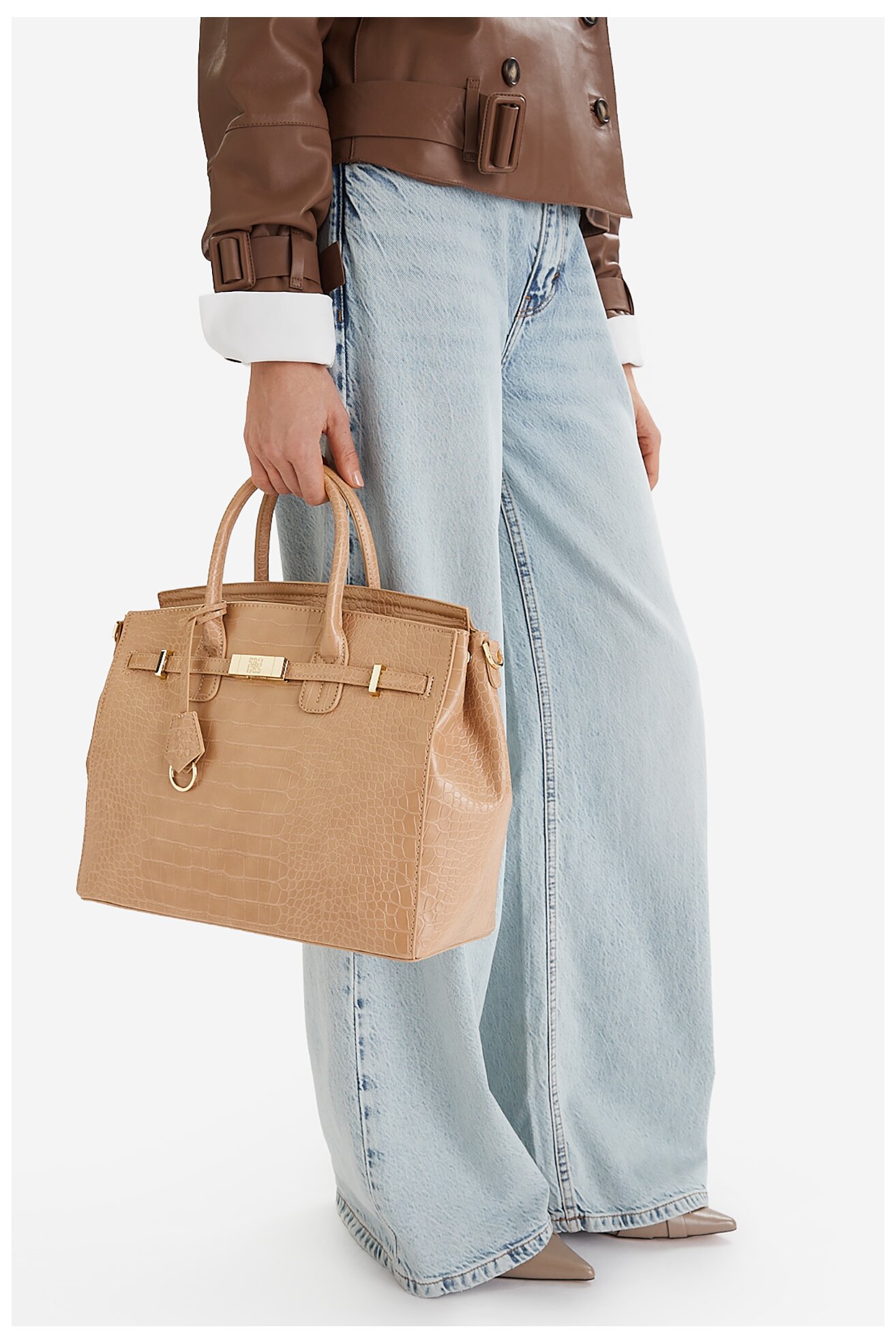 Дамска чанта NINE WEST CEO-MELIA-LDA8377 БЕЖОВ