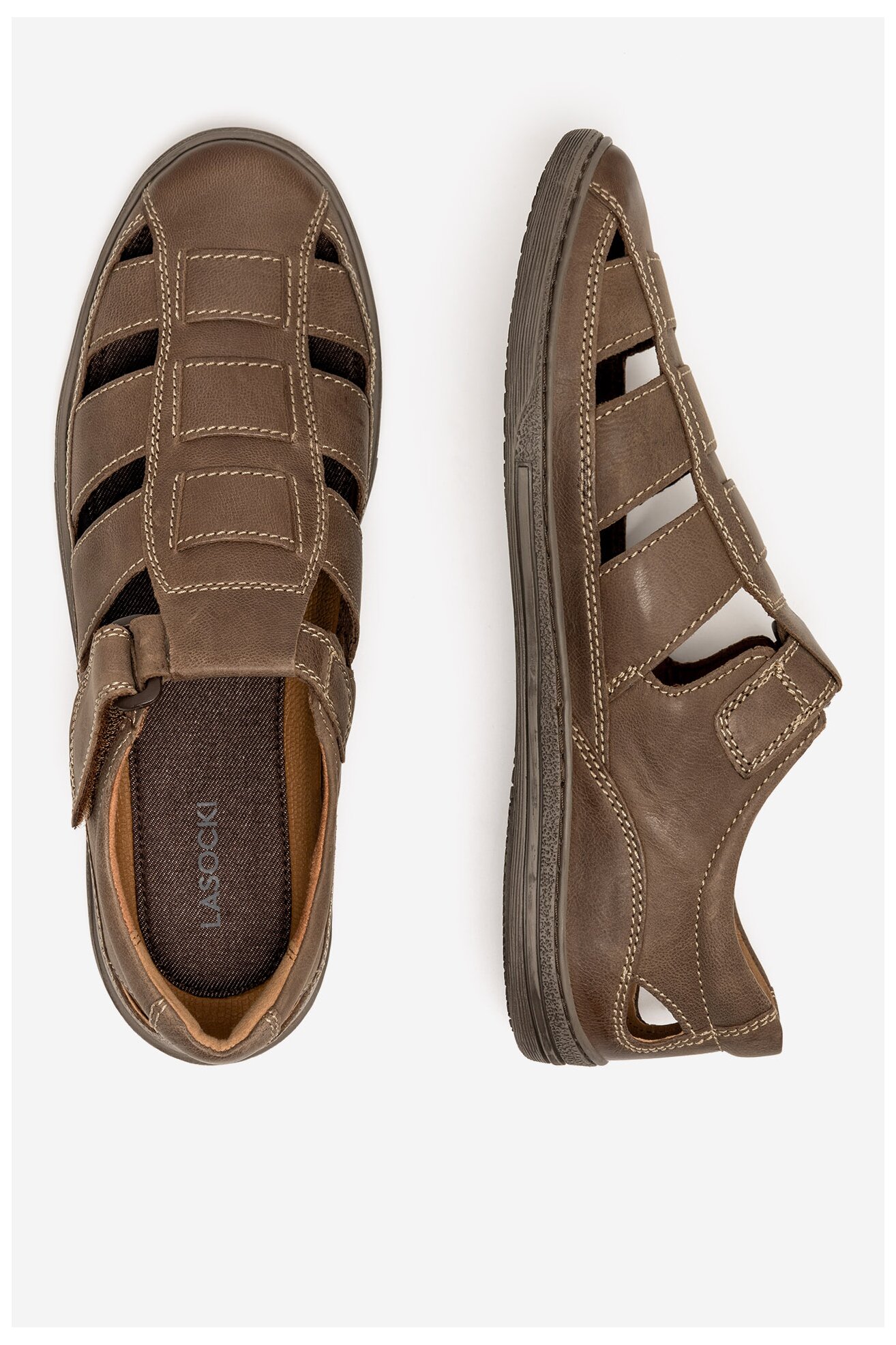 Sandały Lasocki VICTOR3-40 MI08 Camel