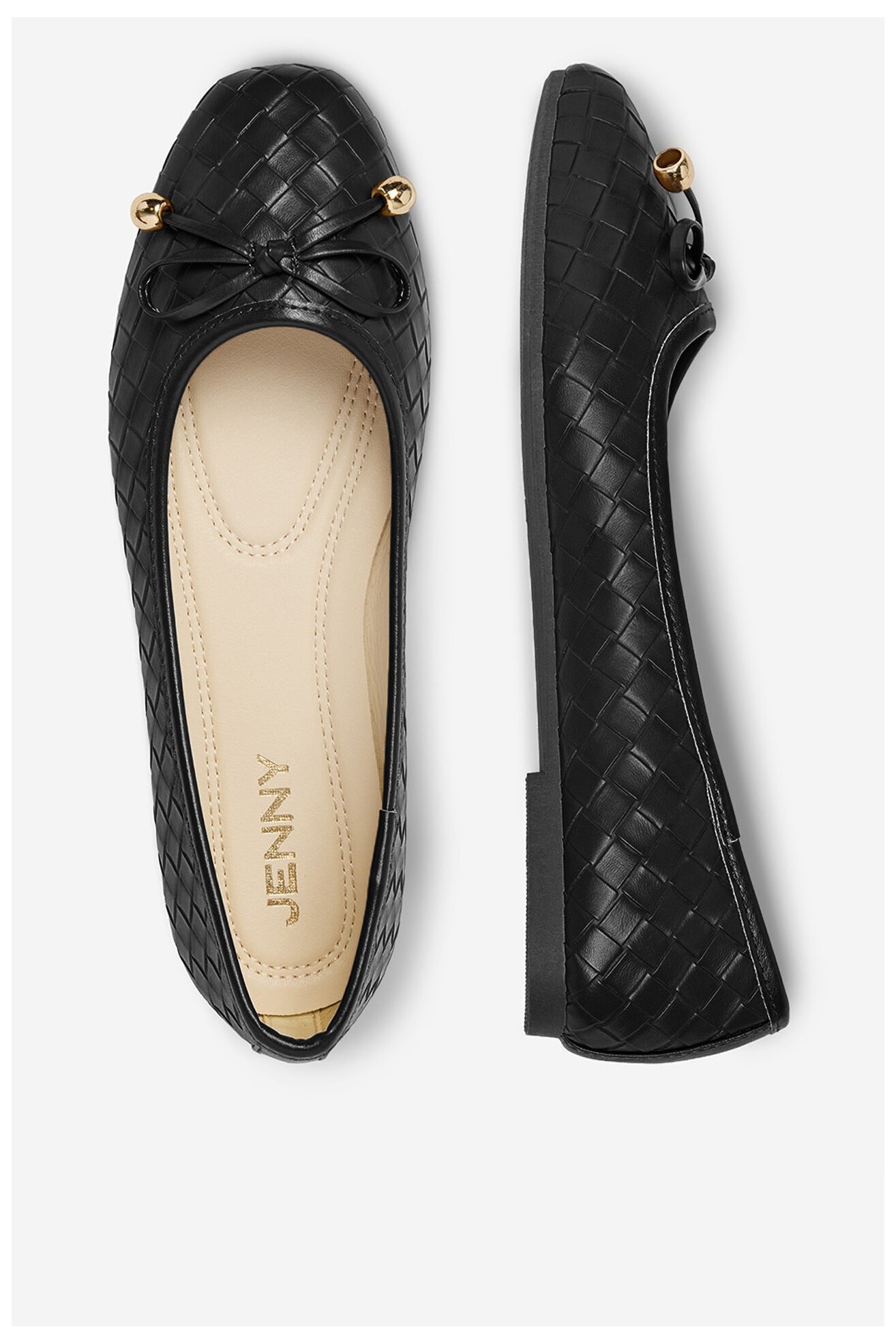 Балетки Jenny CEO-WSS21735-02 ЧОРНИЙ