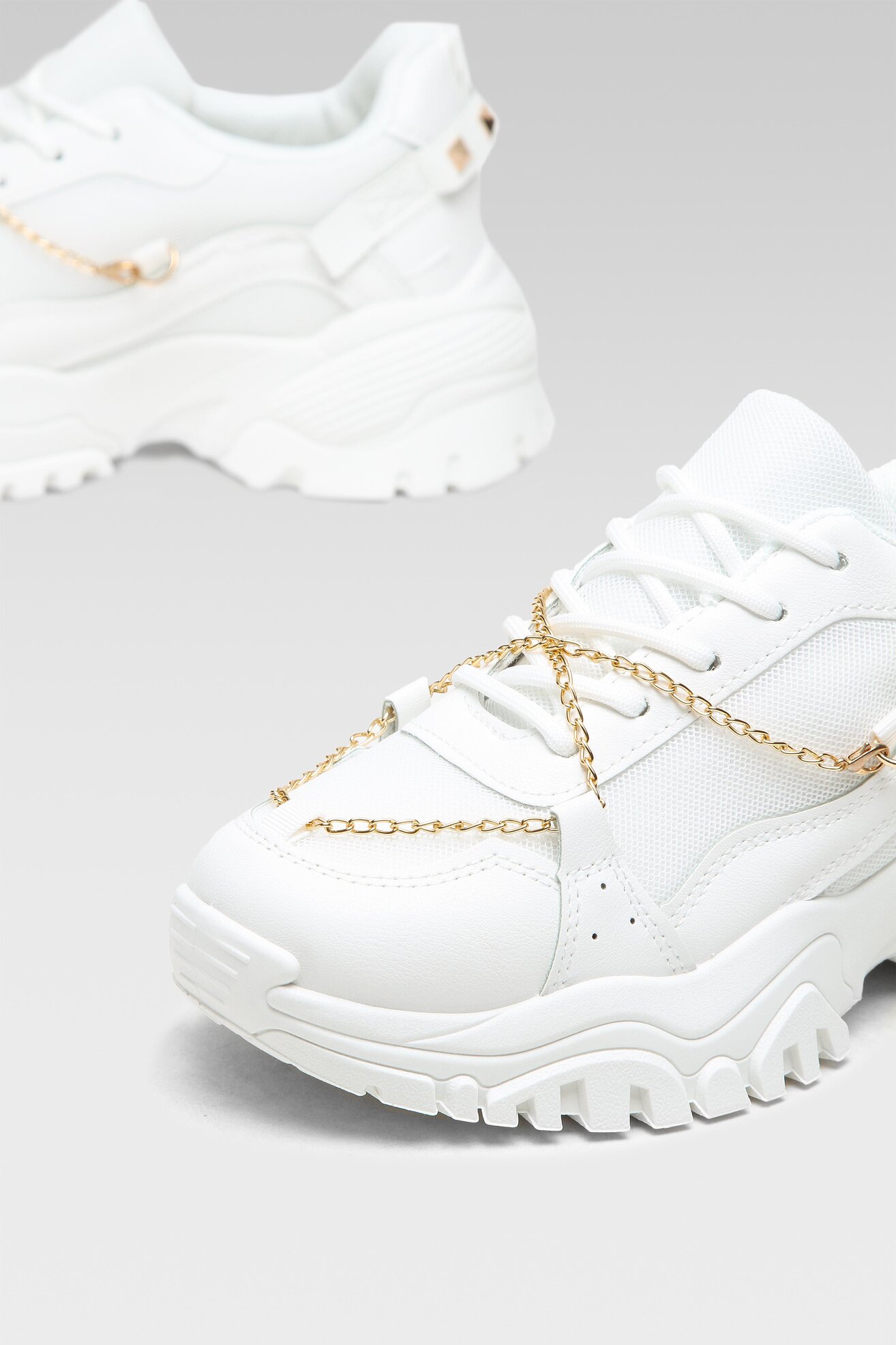 Sneakerși DeeZee TS5237-01 ALB