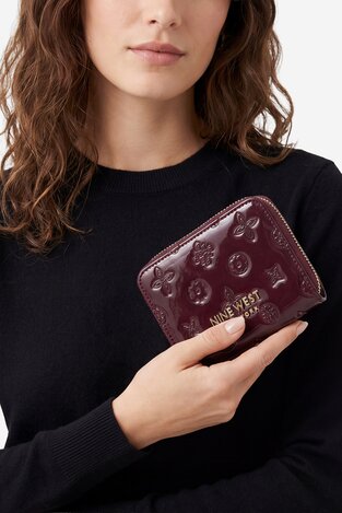 Гаманець Жіночий NINE WEST CEO-NW-W1-005-AW26 СВІТЛО-БОРДОВИЙ