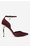 Туфлі-Човники NINE WEST CEO-CWBFS255 СВІТЛО-БОРДОВИЙ
