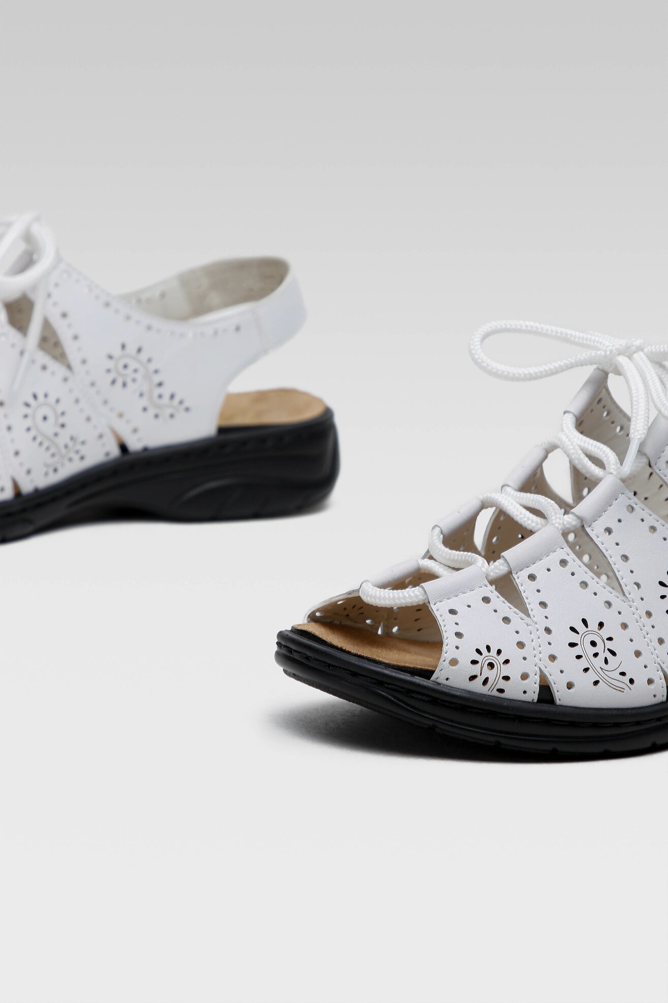 Sneakers Rieker 64515-80 Biały