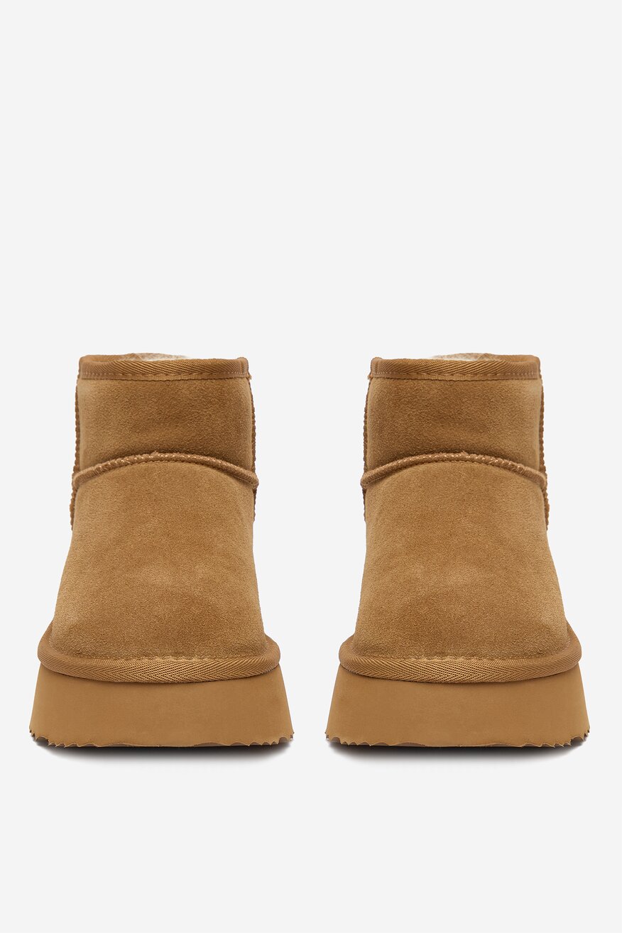 
                Badura - Śniegowce zamszowe ocieplane - 5906751279670