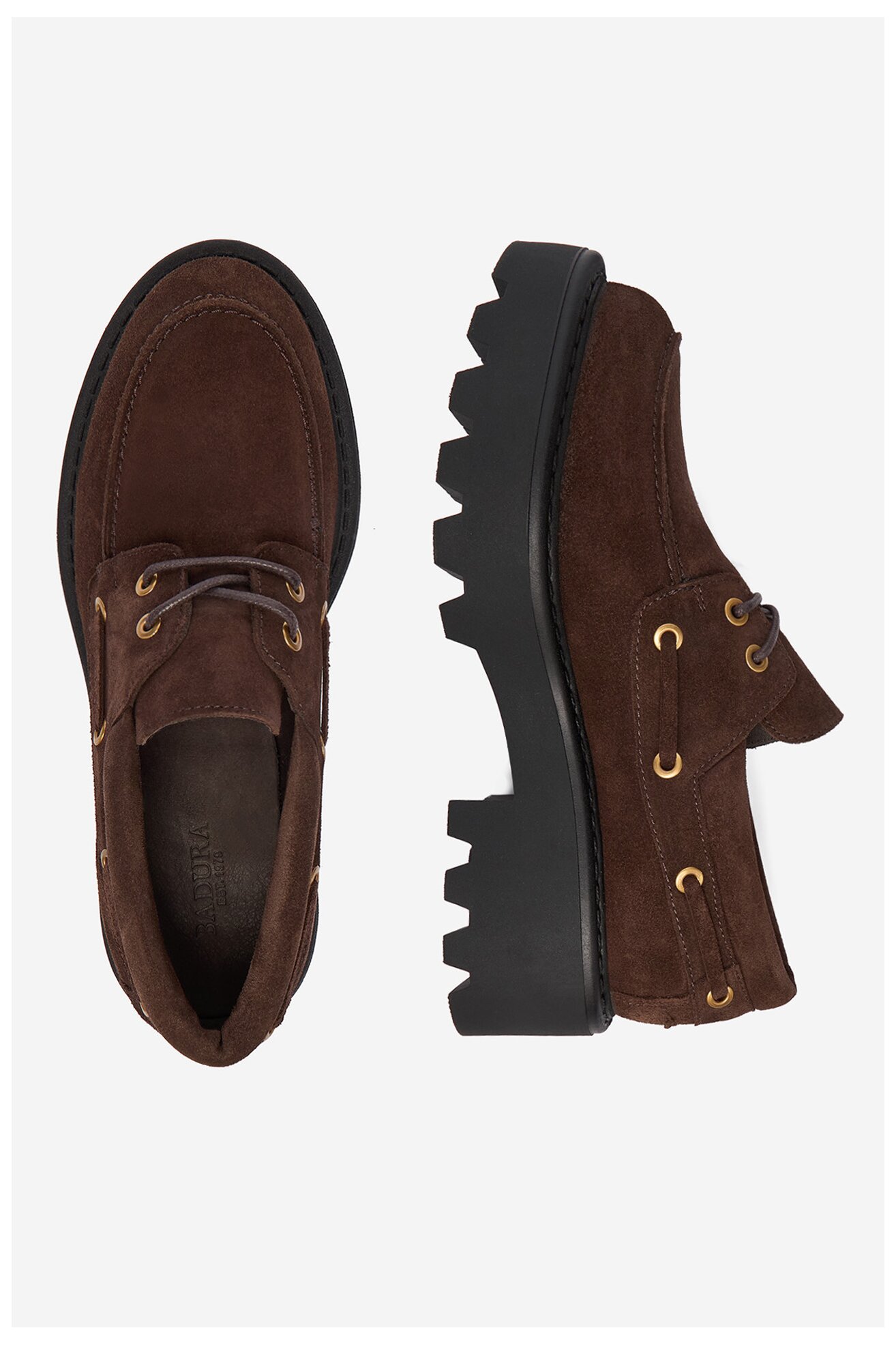 Mokasyn Badura EO-AZALEA-8126-25 Brązowy ciemny