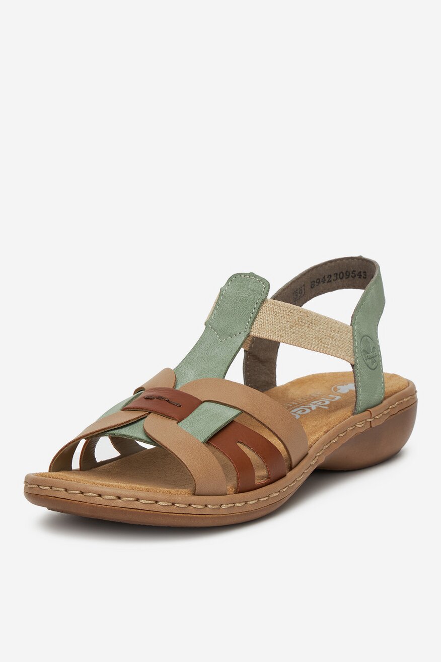 
                Сандали Rieker СВЕТЛОМАСЛИНЕН - 5906751826775