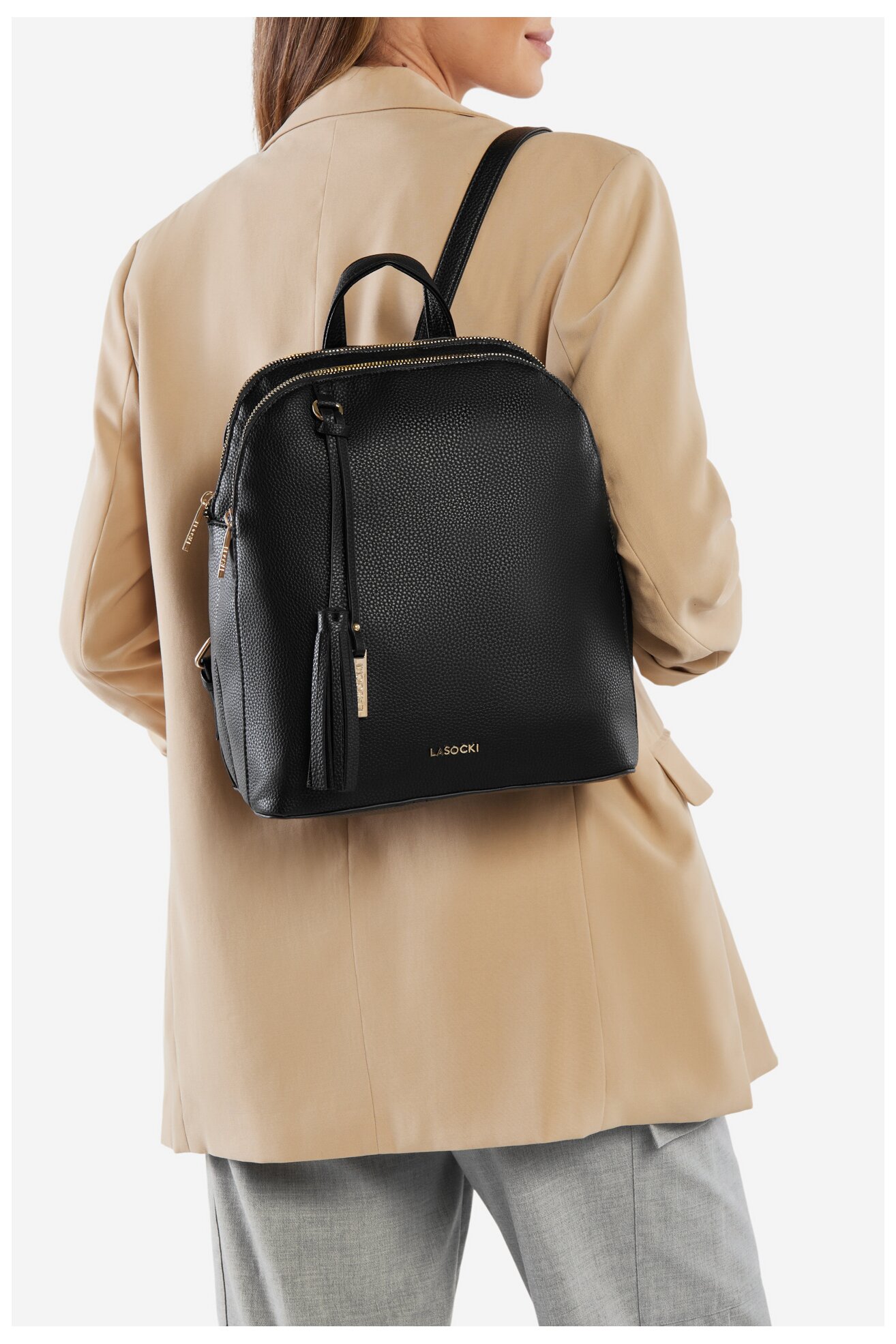 Plecak Lasocki MLP-E-022-05 Czarny