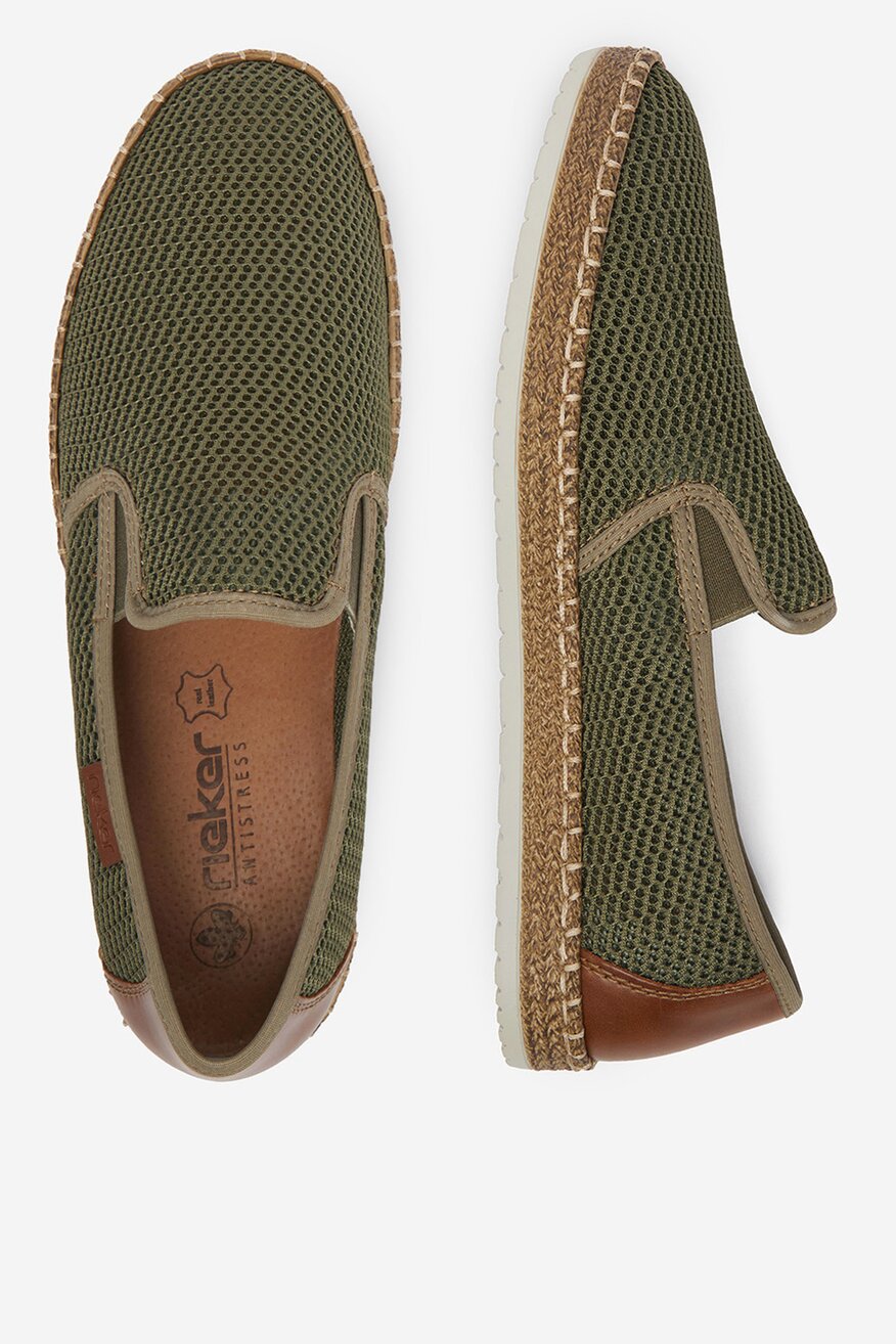 
                Половинки обувки Rieker ТЪМНОМАСЛИНЕН - 5906751773758