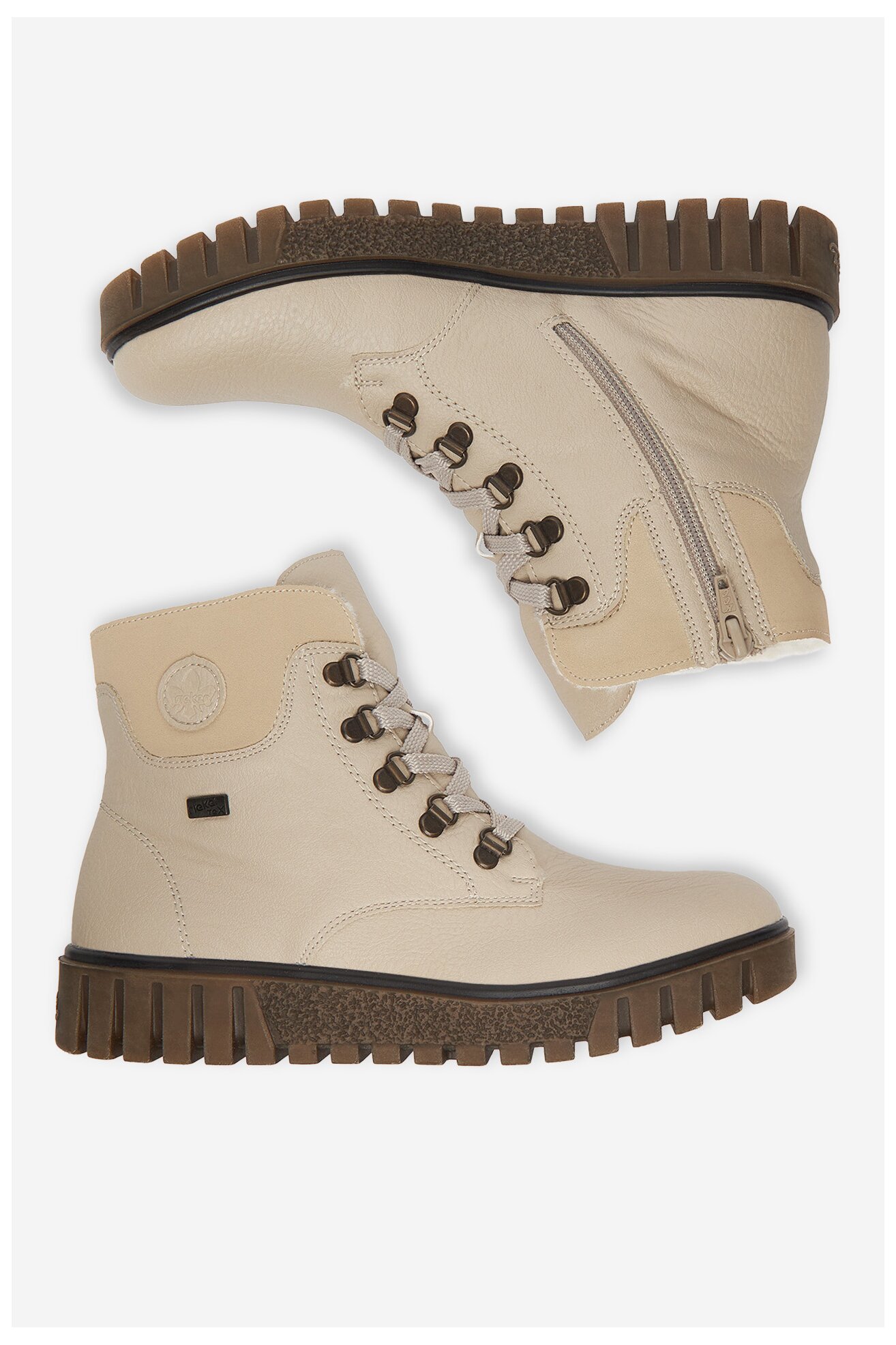 Trzewiki Rieker CEO-Y3433-60 Beżowy