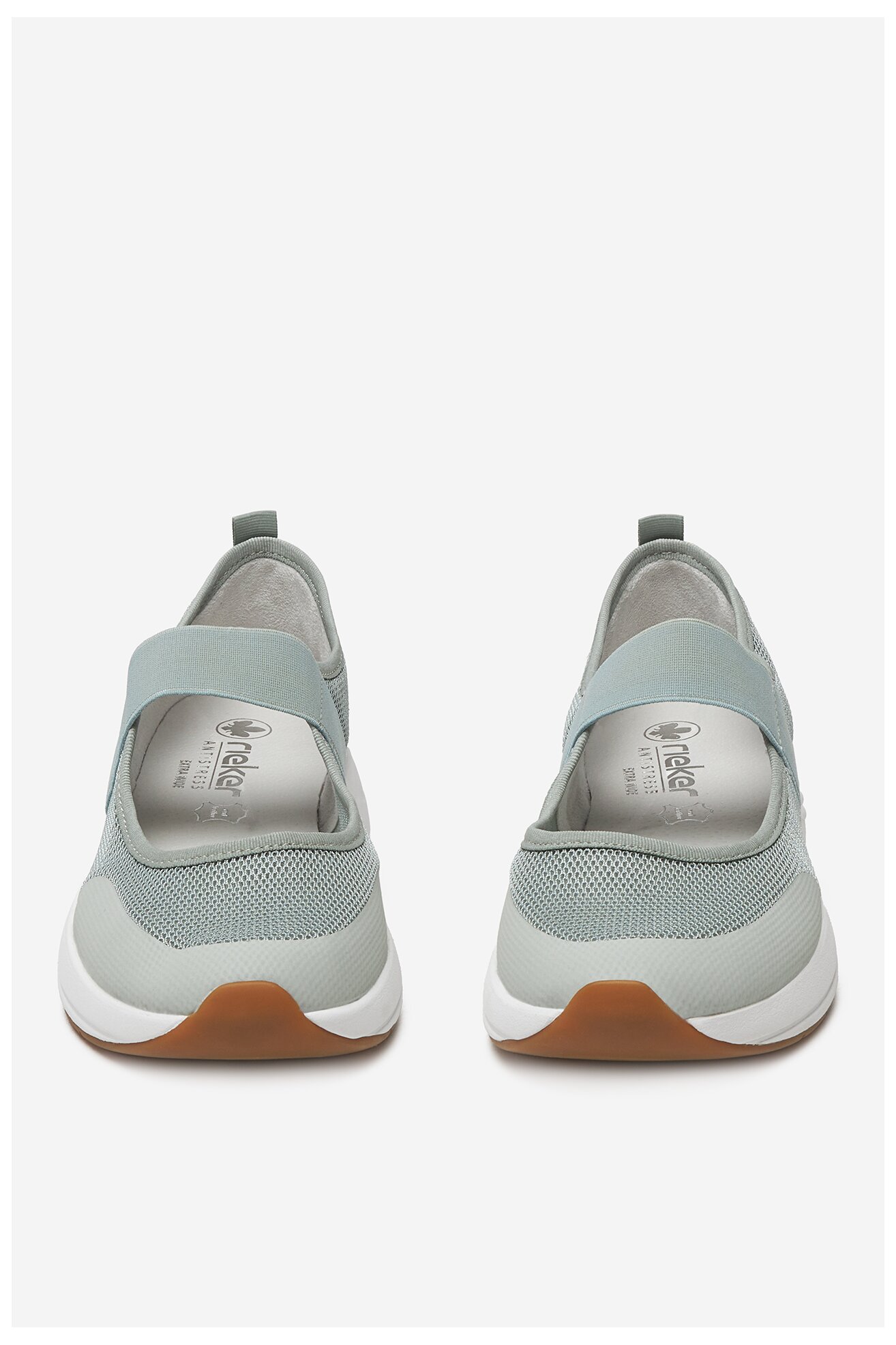 Sneakers Rieker N8551-52 Turkusowy