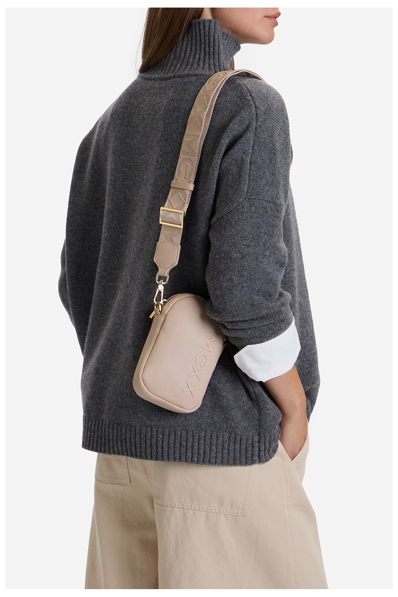 Дамска чанта Mexx C-MEXX-L-001-08 БЕЖОВ