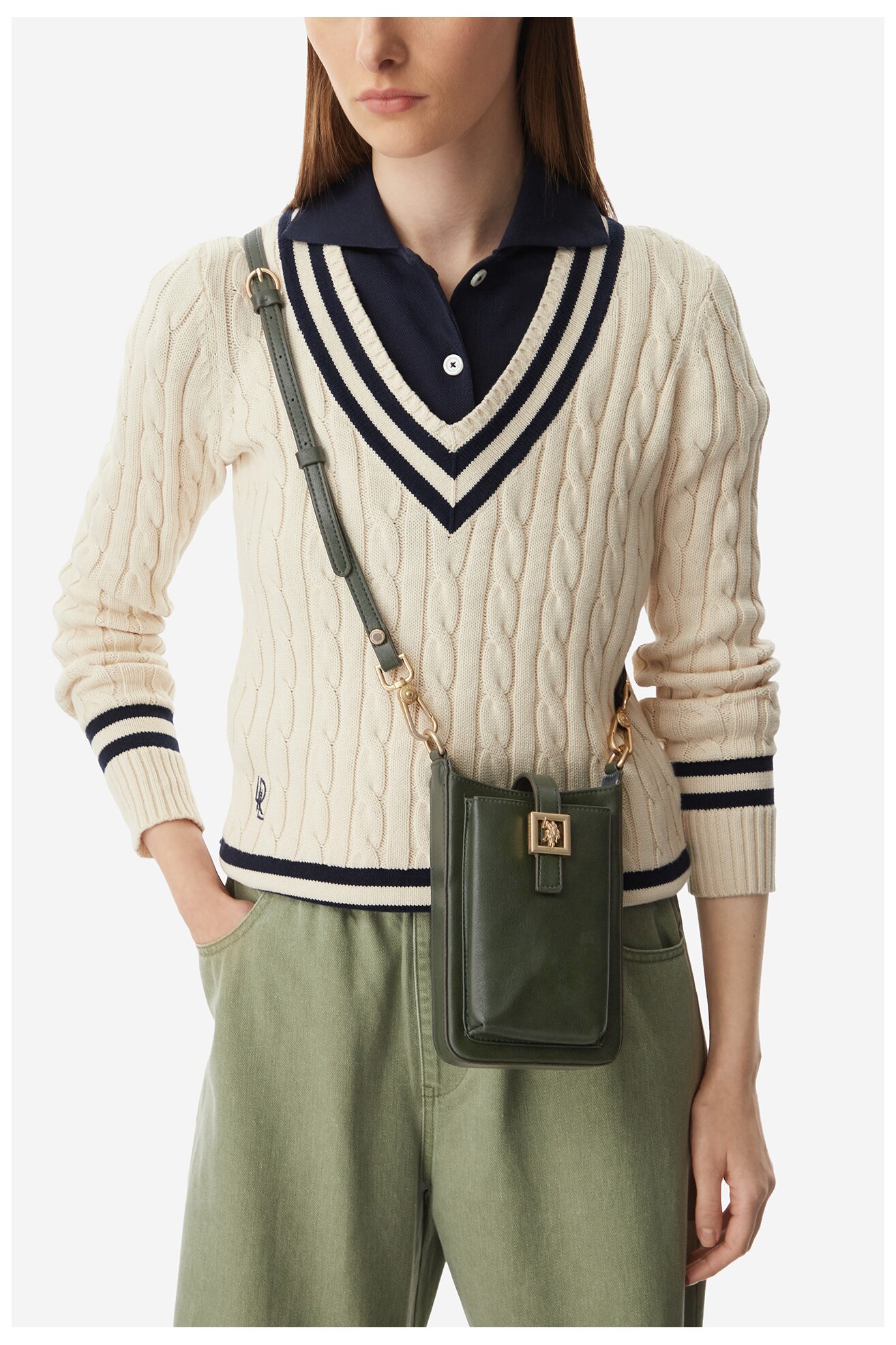 Torebka U.S. POLO ASSN. BIUXT8504WVP Zielony