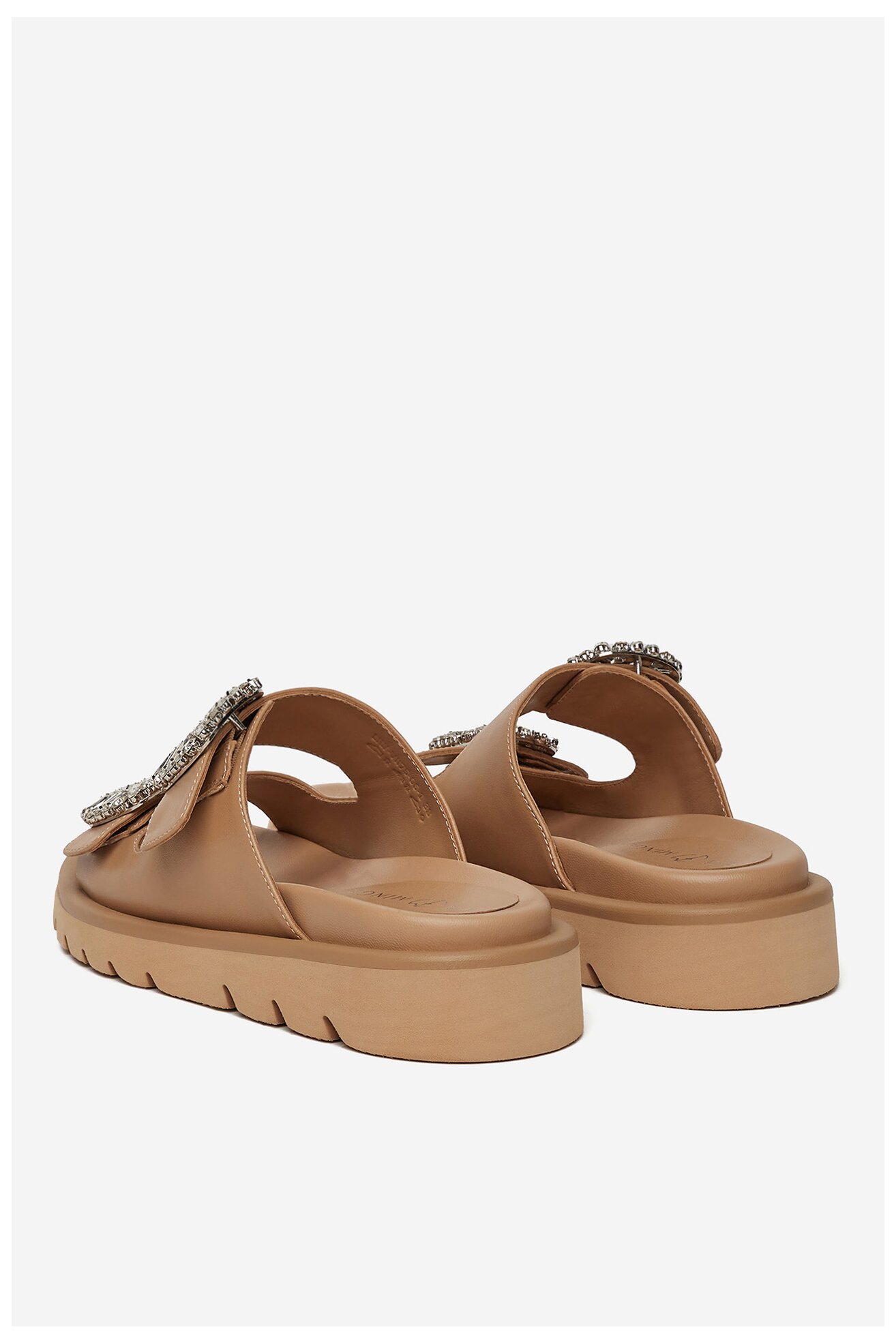 Шльопанець EVA MINGE LILY-VII75-06-1 БЕЖЕВИЙ