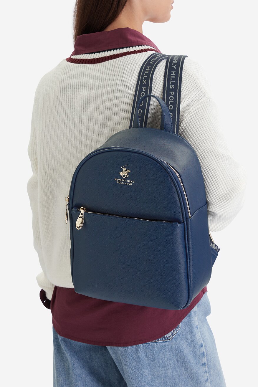 Hátizsák Beverly Hills Polo Club SÖTÉTKÉK - 5906751522363