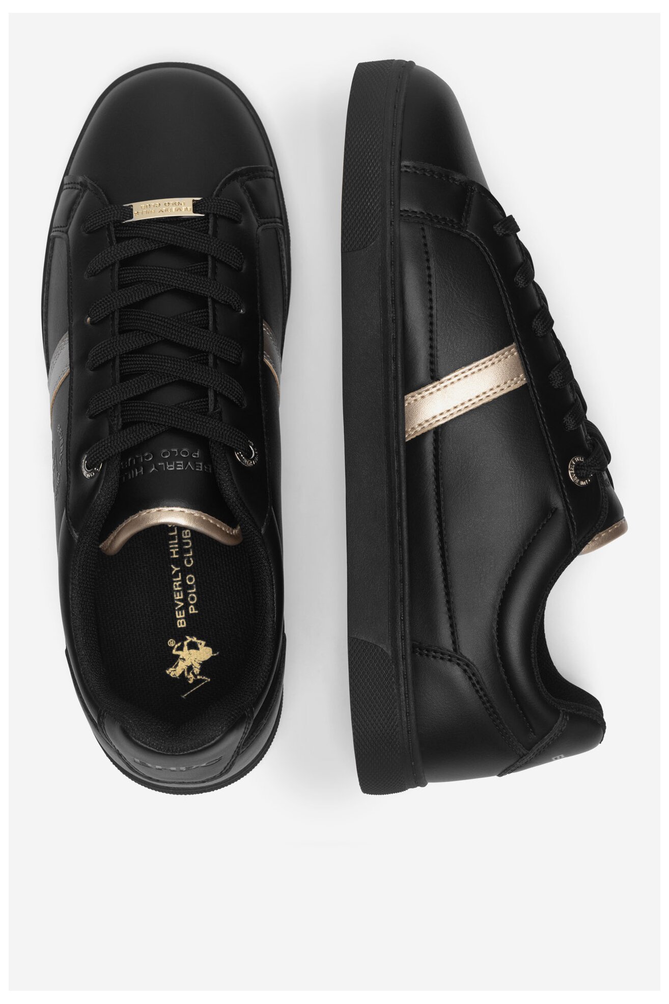 Trampki Beverly Hills Polo Club BHPC053W Czarny