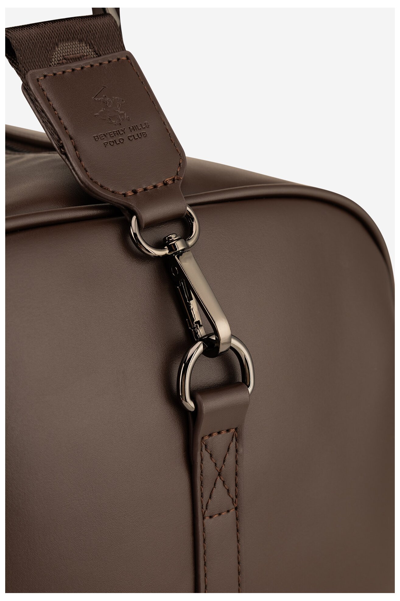 Torba męska Beverly Hills Polo Club CWBEO-BHPC-L-015-07 Brązowy