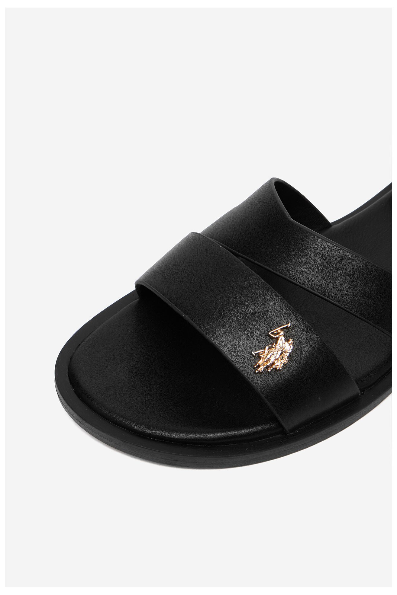 Sandały U.S. POLO ASSN. EO-CASSIE003W/6Y1 Czarny