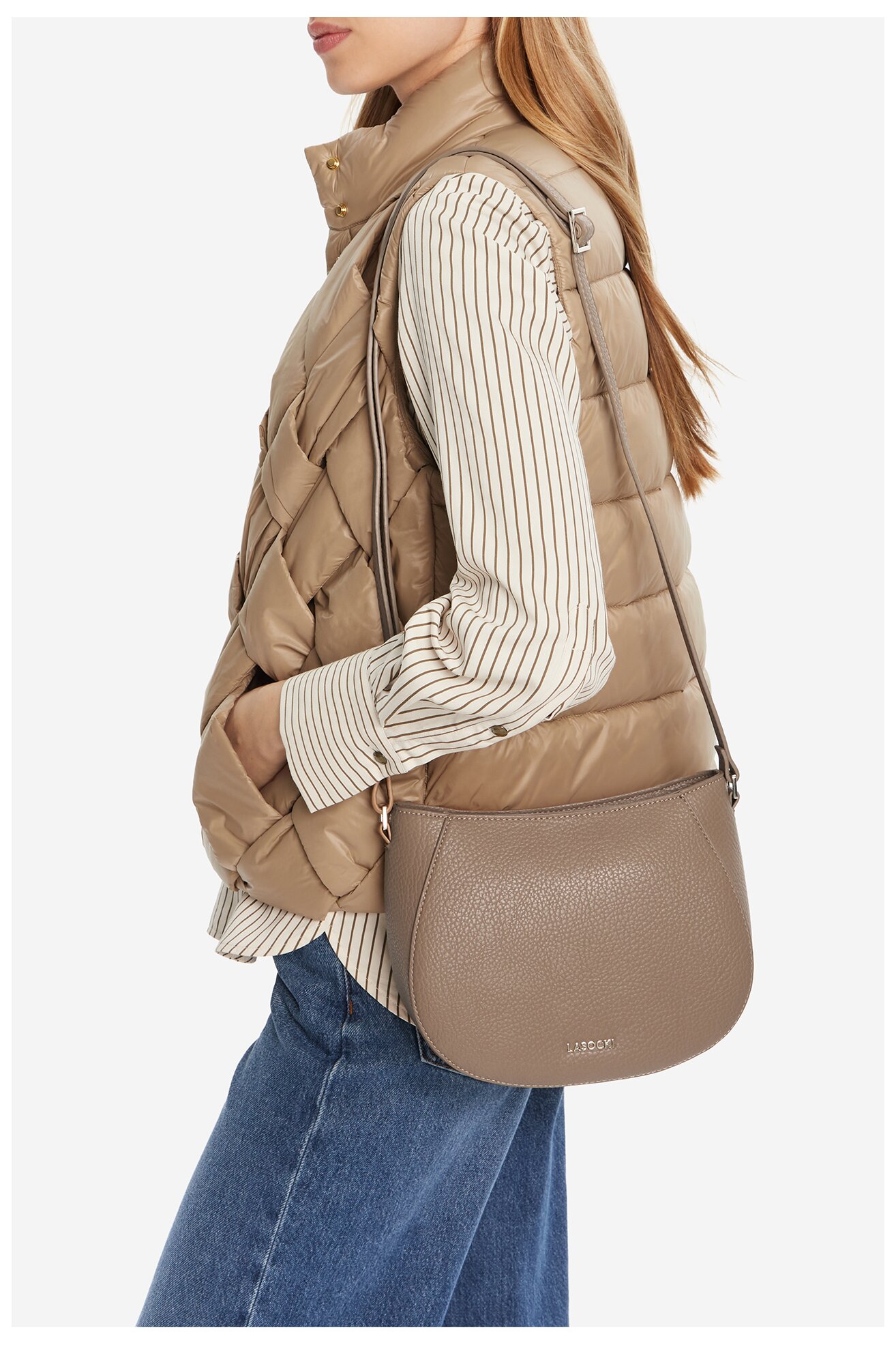 Kézitáska Lasocki LSK-K-033-06 BÉZS