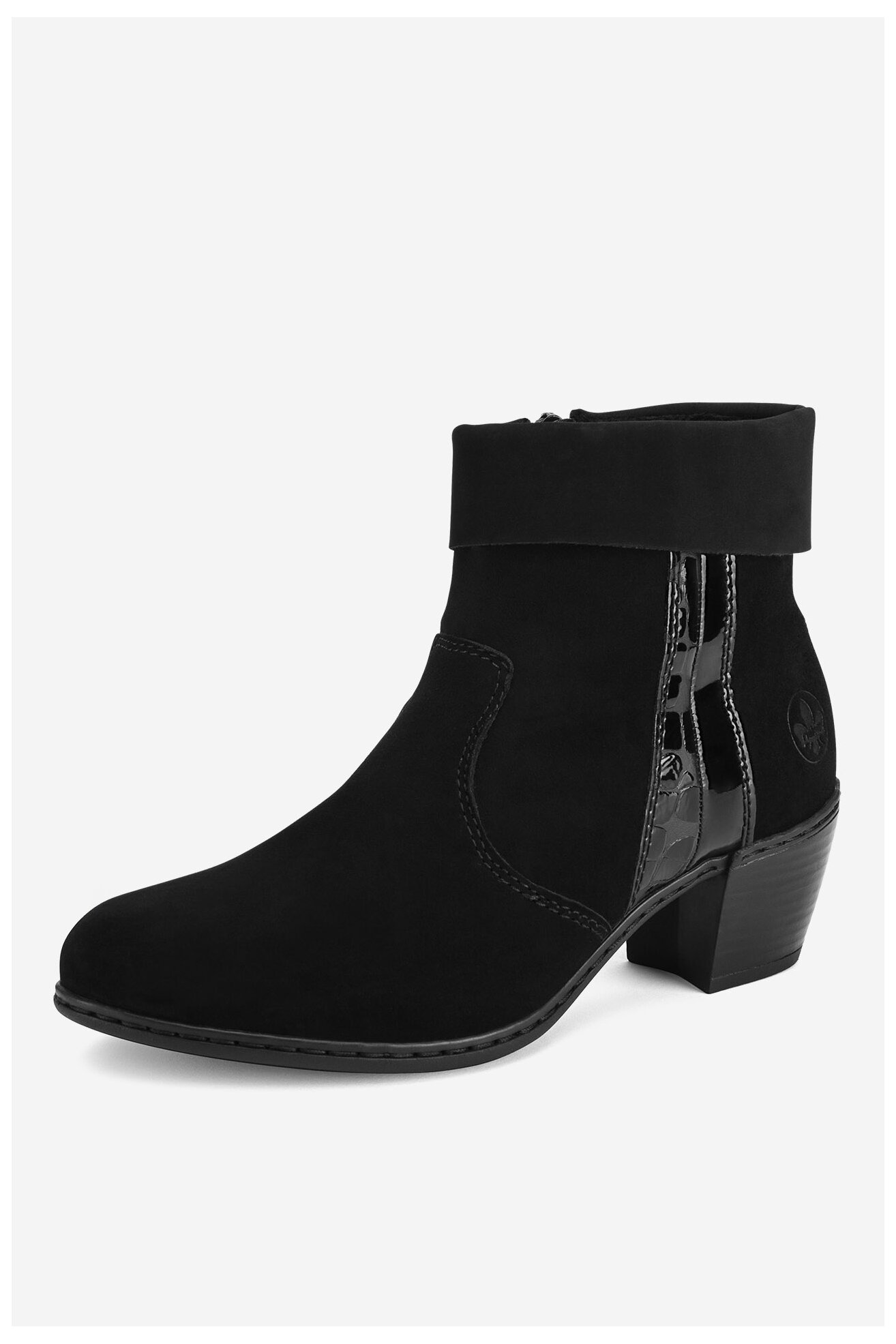 Bokacsizma Rieker Y2152-00 FEKETE