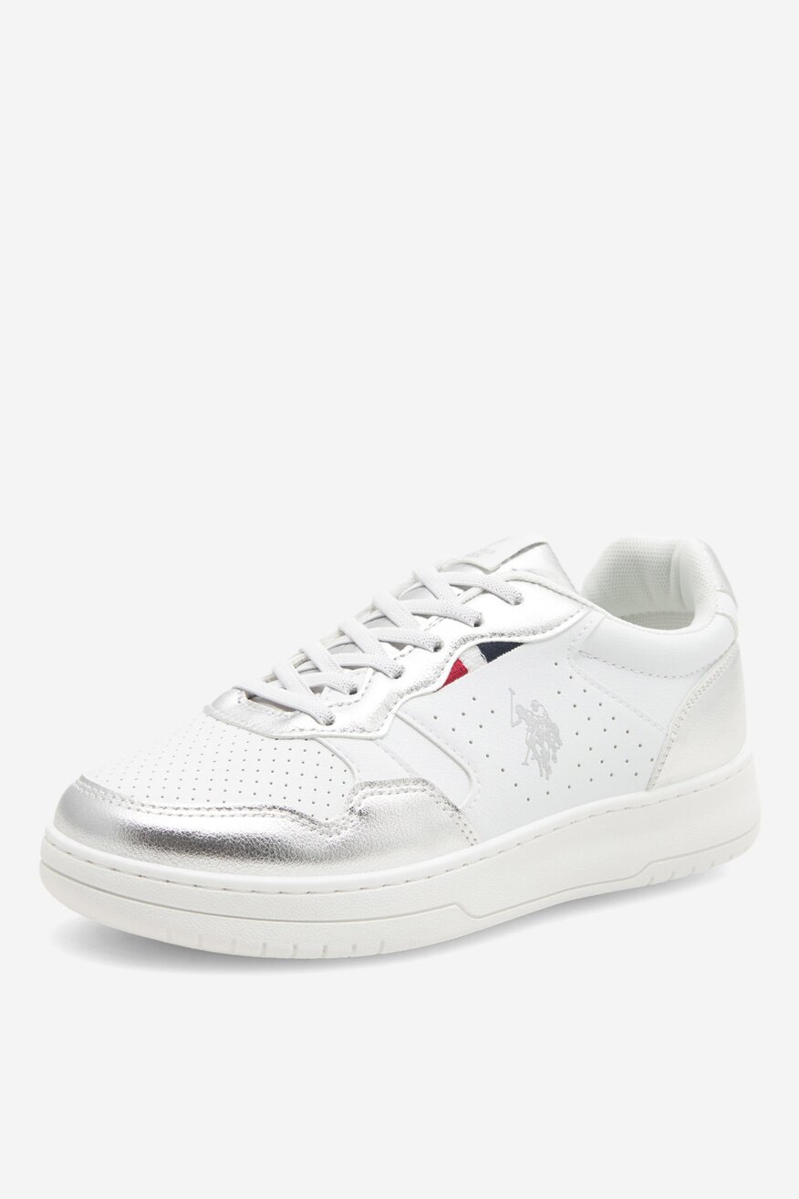 Tenisky U.S. POLO ASSN. STŘÍBRNÁ - 5905588413783