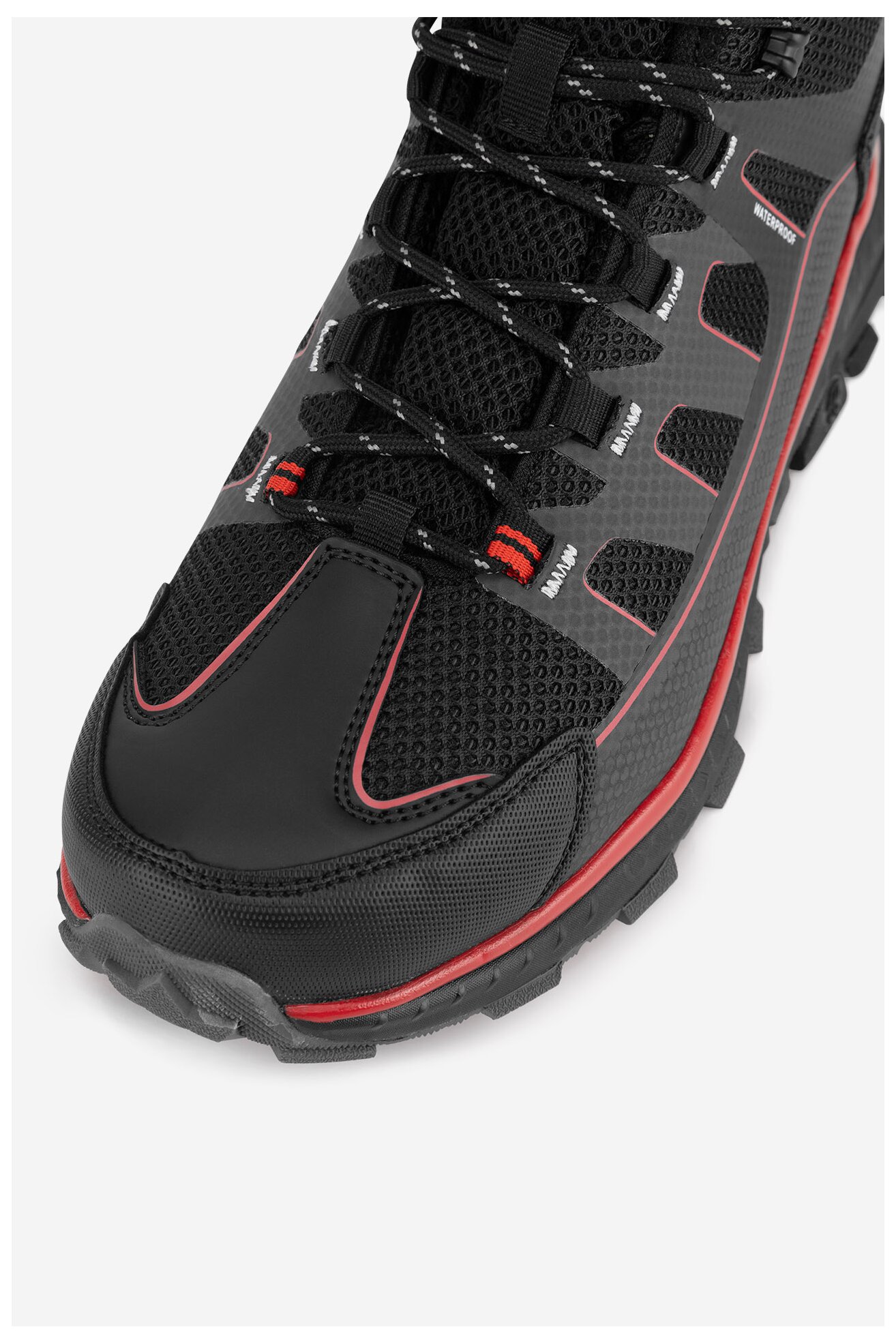 Túracipő HUNTER PEAK RT MID WP PIROS
