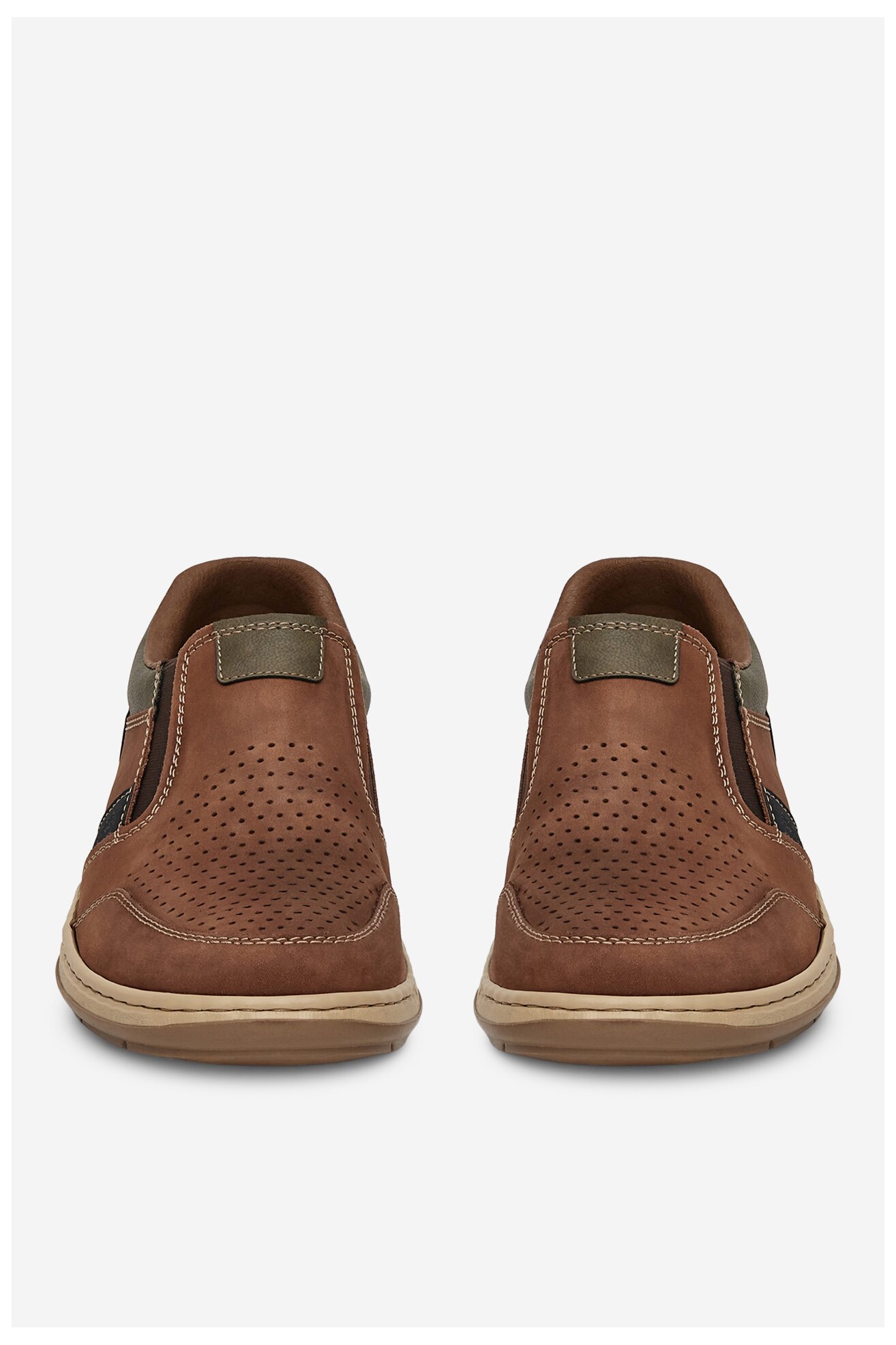 Polobotka Rieker 17371-25 HNĚDÁ