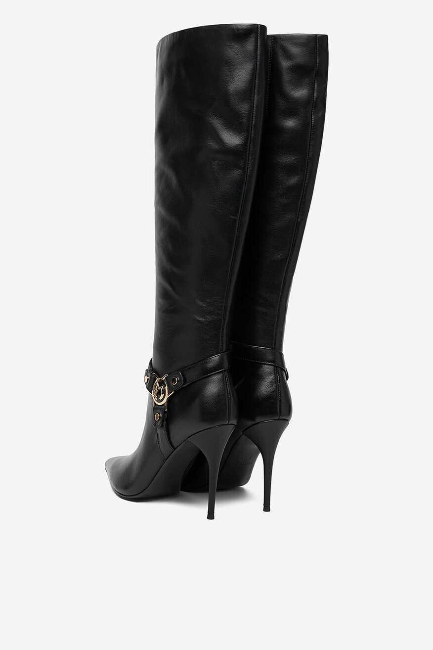 EVA MINGE - Kozaki skórzane - 5906751449905