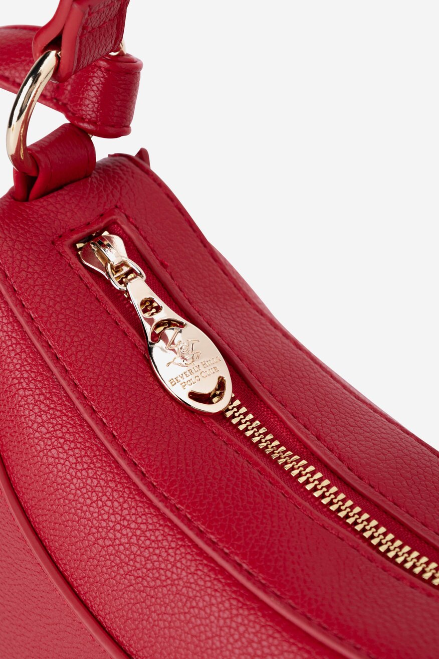 
                Дамска чанта Beverly Hills Polo Club ЧЕРВЕН - 5903419783852