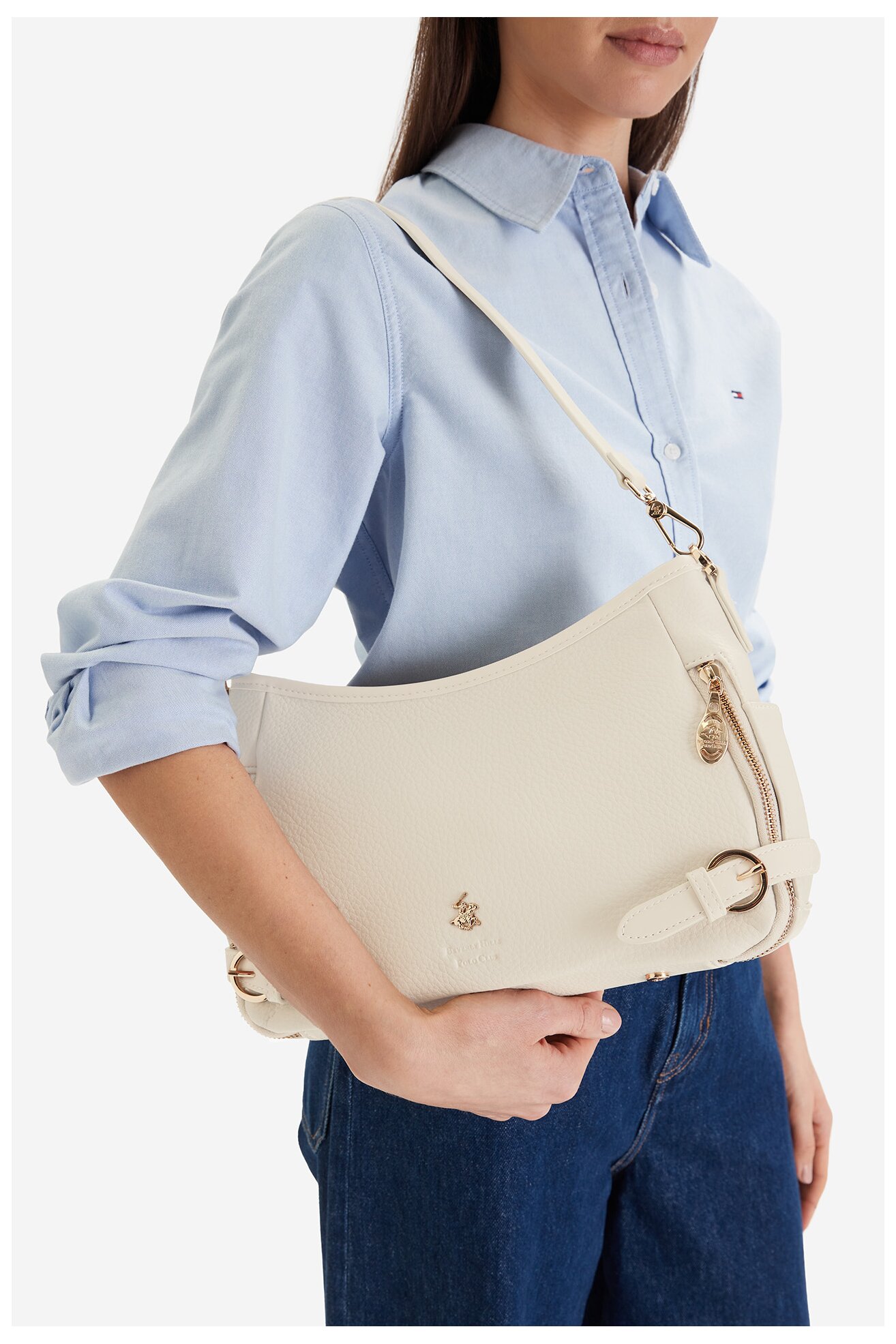 Дамска чанта Beverly Hills Polo Club CEO-BHPC-C-011-09 БЕЖОВ