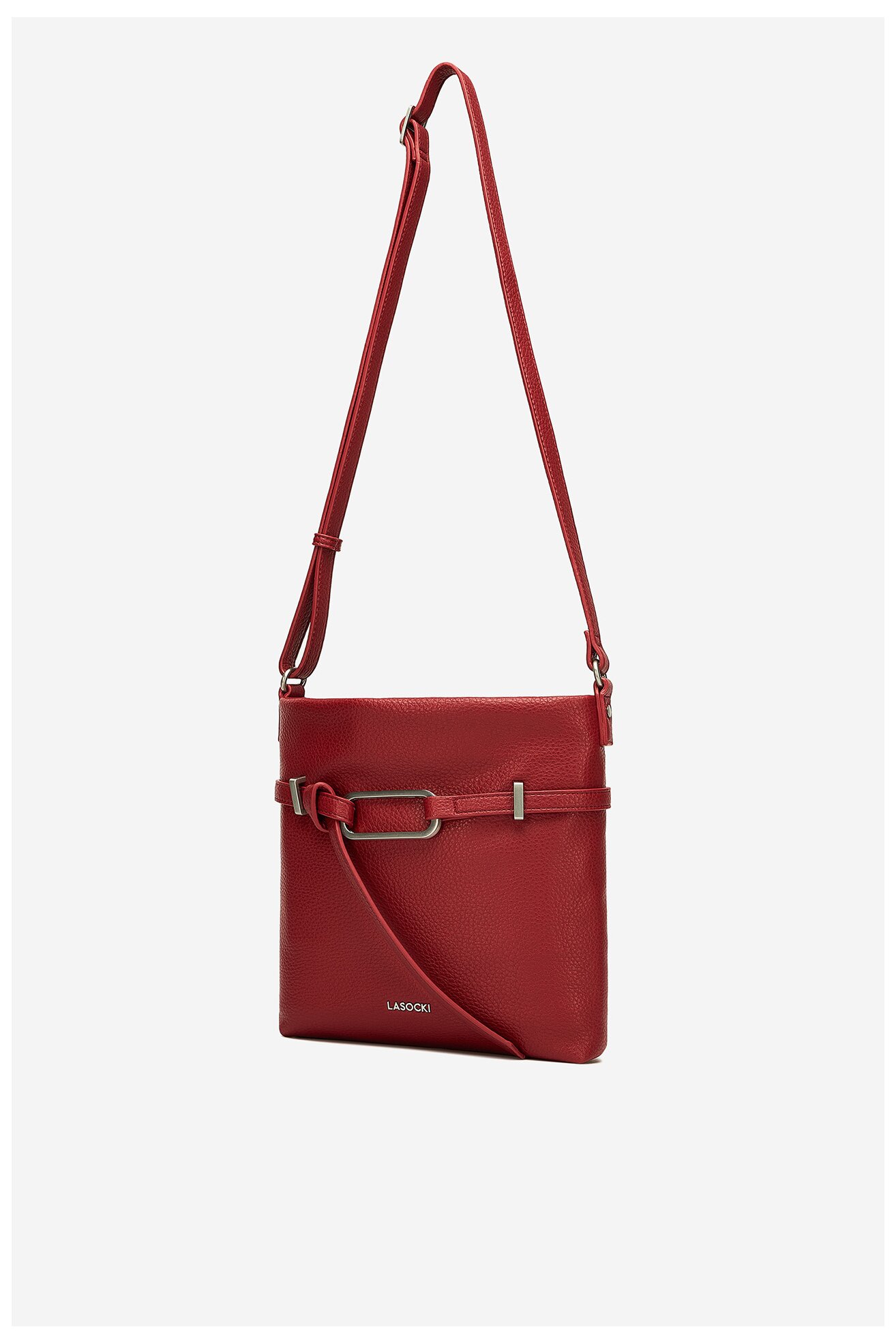 Дамска чанта Lasocki LSK-K-052-06 ЧЕРВЕН