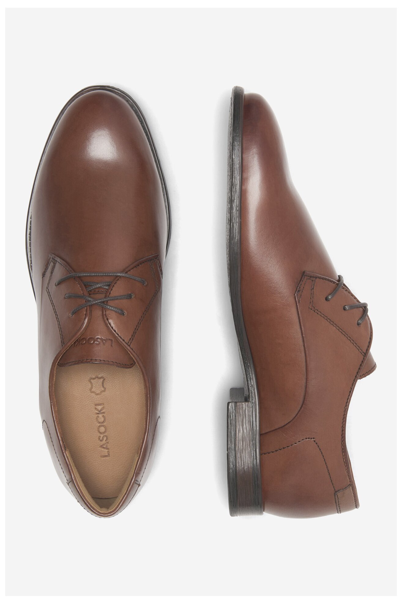 Половинки обувки Lasocki TOR-03 MB КАФЯВ