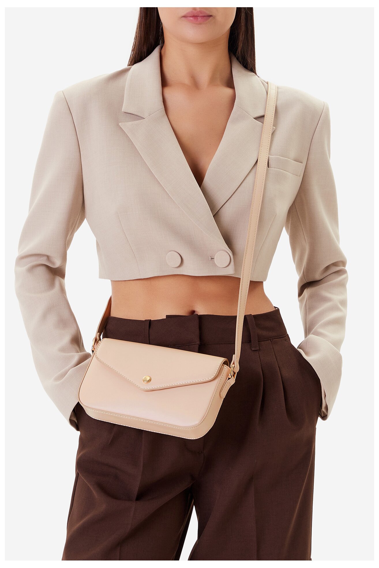 Torebka DeeZee SMT4496-D Beżowy