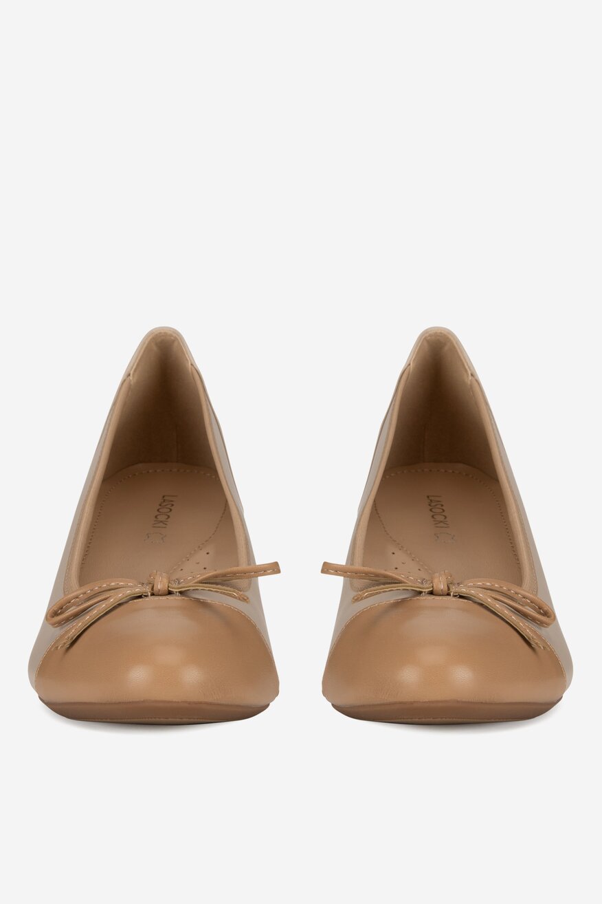 Lasocki - Czółenka skórzane - 5903698117416