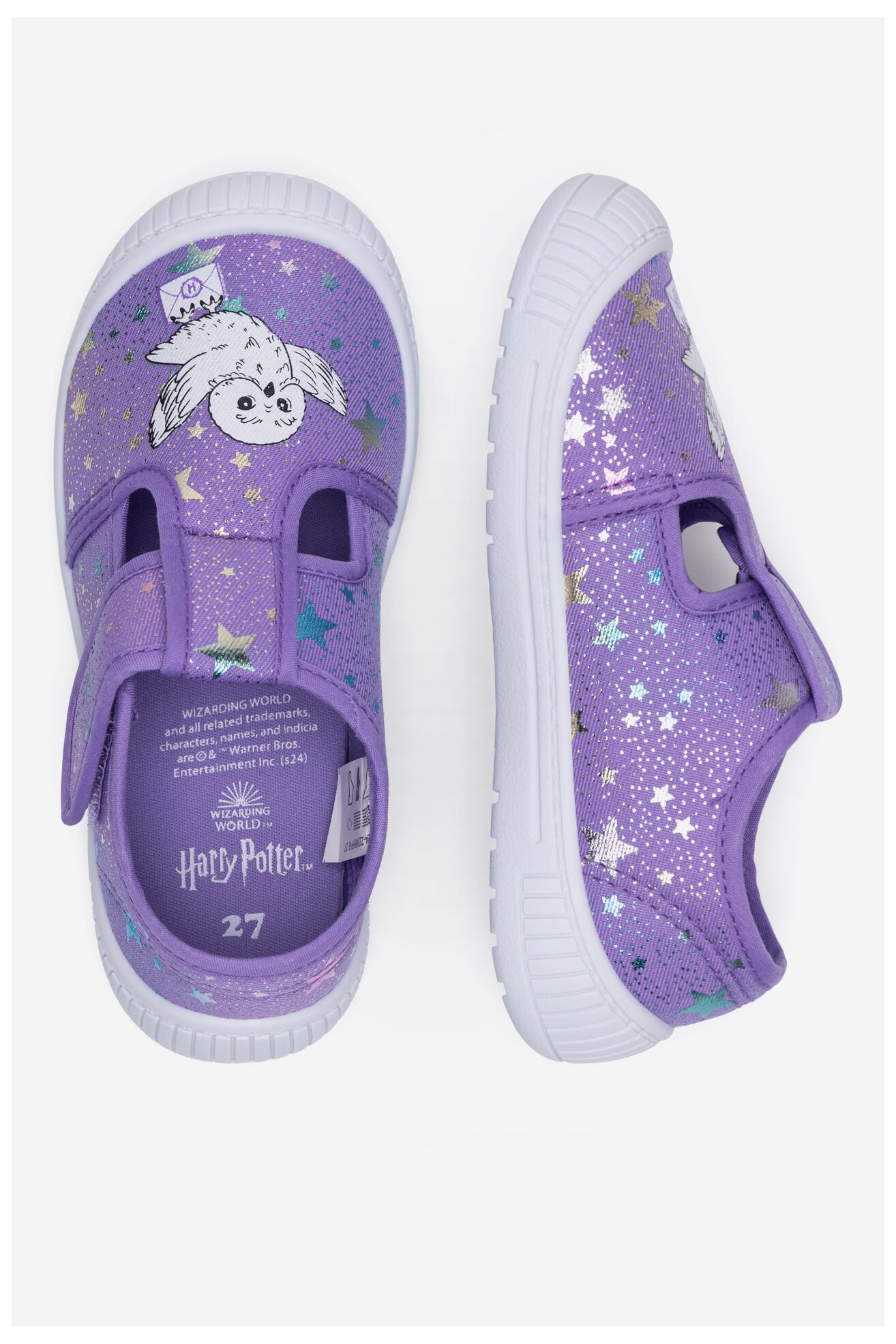 Kapcie Harry Potter AW24-223WBHP-B Fioletowy