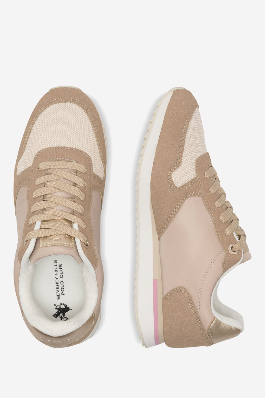 Sportovní obuv Beverly Hills Polo Club BÉŽOVÁ - 5905588527558
