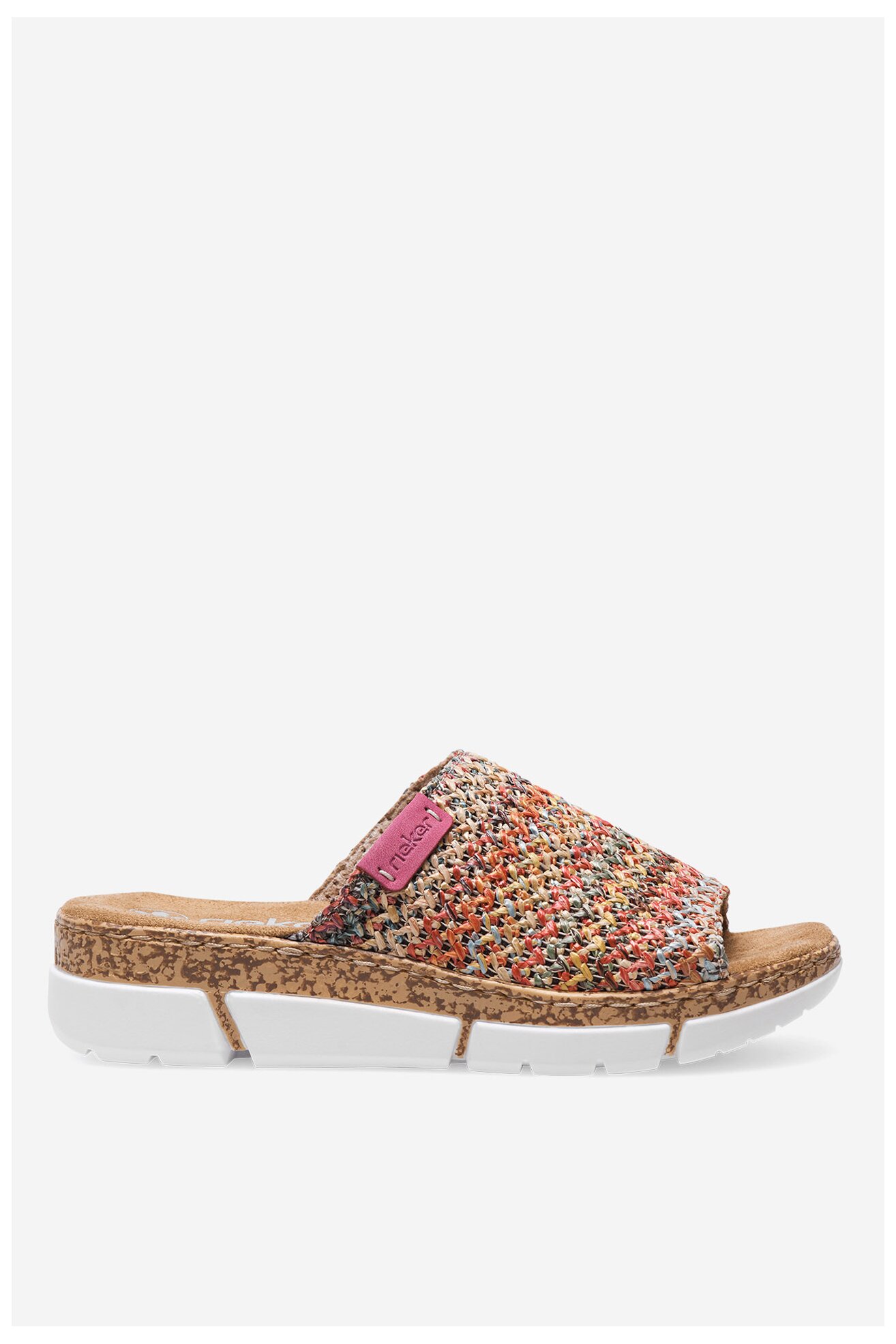 Klapki Rieker V2369-90 MIX