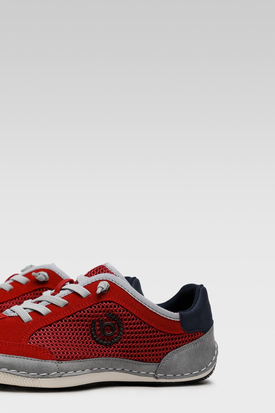 
                Bugatti - Półbuty czerwone - 5904248312695