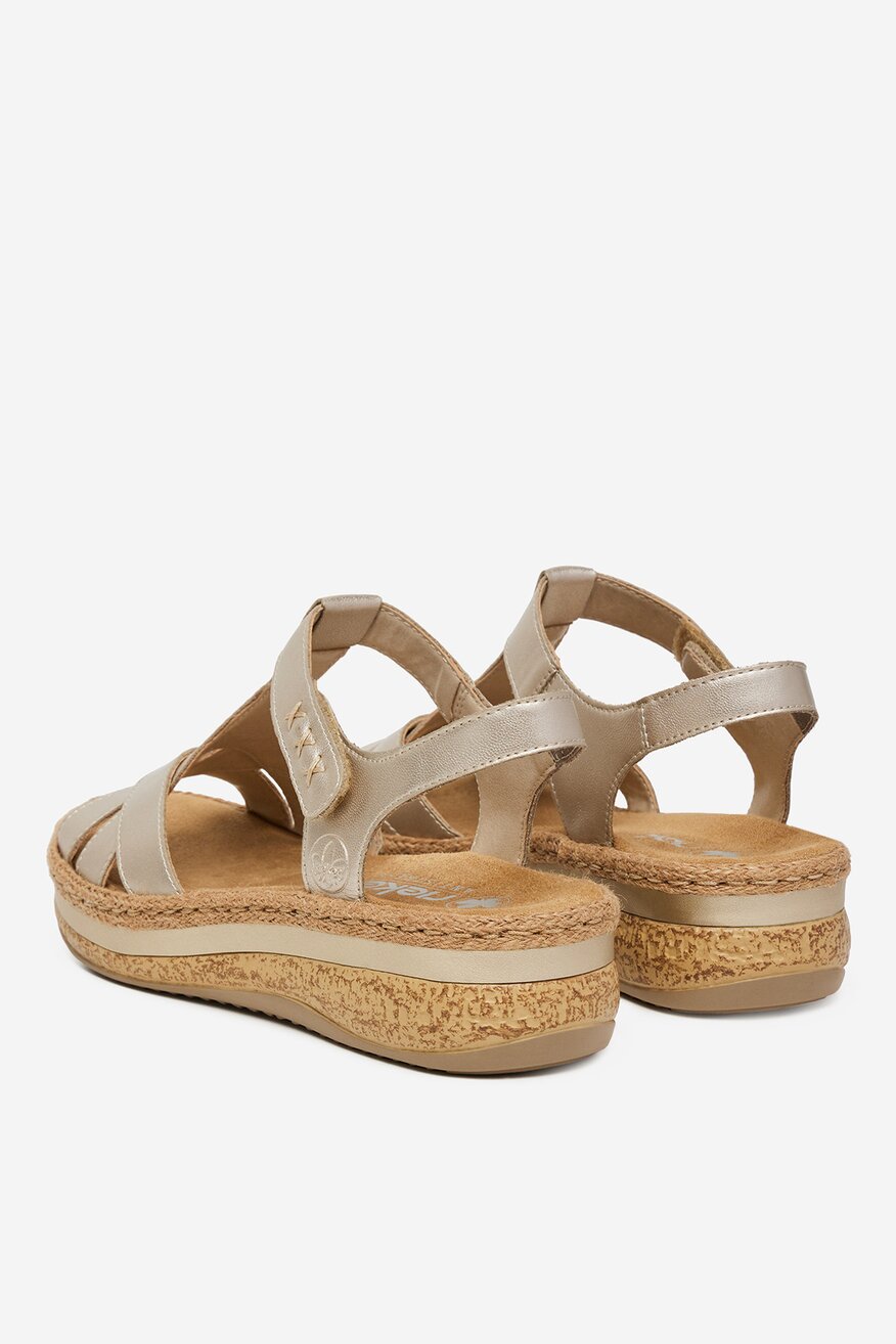 Rieker - Sandały skórzane - 5906751837320