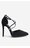 Czółenka DeeZee LARISSA KL-HH4785-62 Czarny