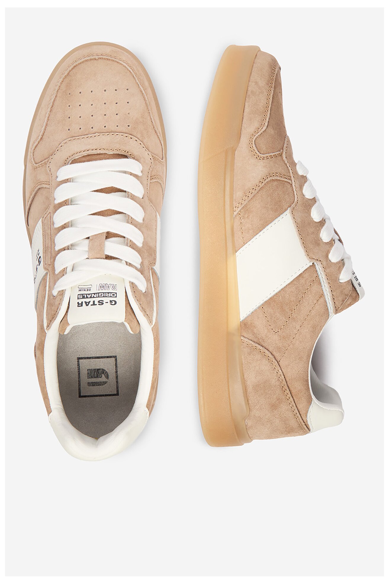 Sneakers G-STAR RAW CEO-SANDER-01 Beżowy