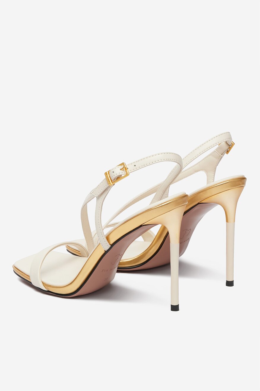 
                EVA MINGE - Sandały skórzane - 5906751796535