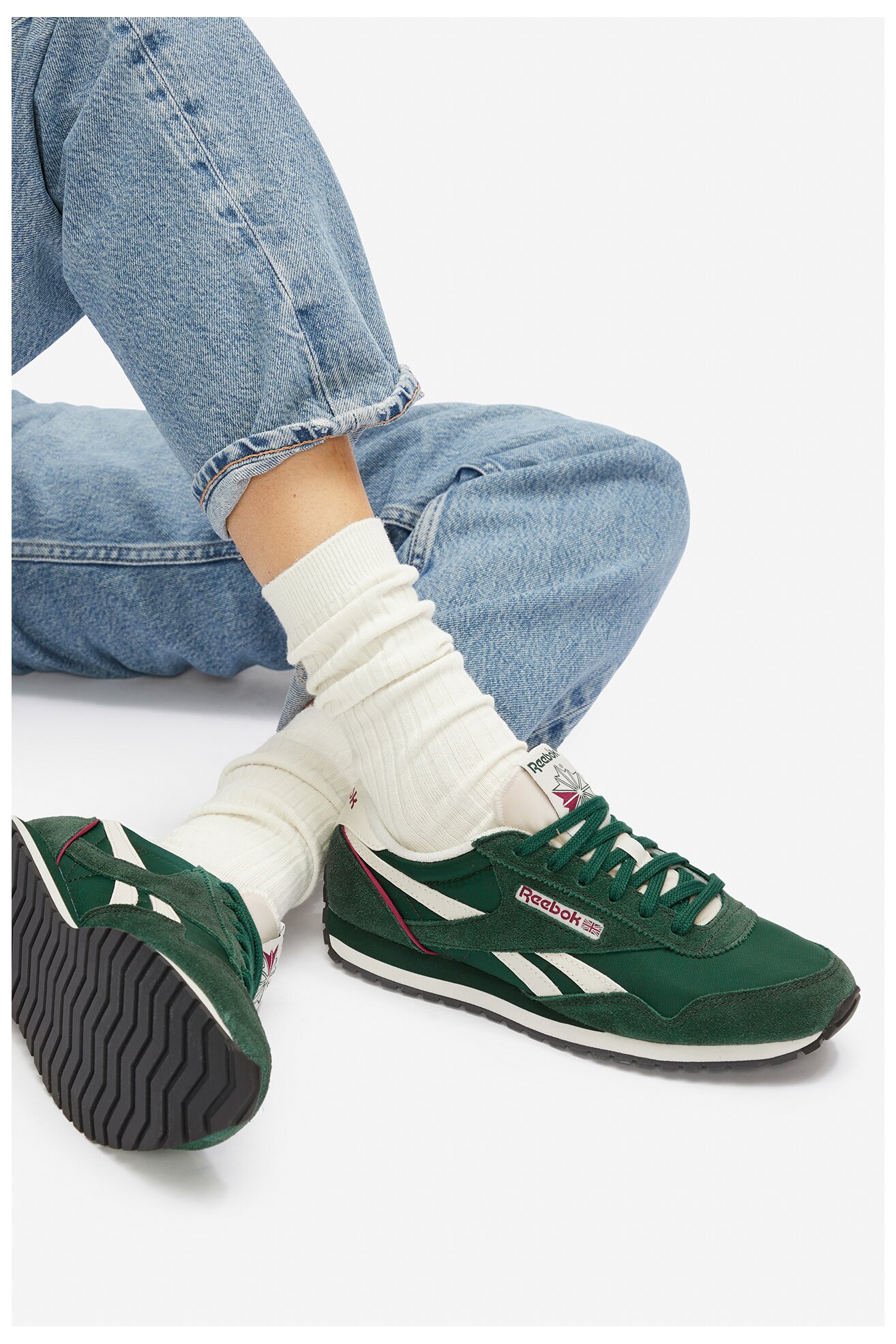 Sportovní obuv Reebok CLASSIC AZ 100221226 ZELENÁ